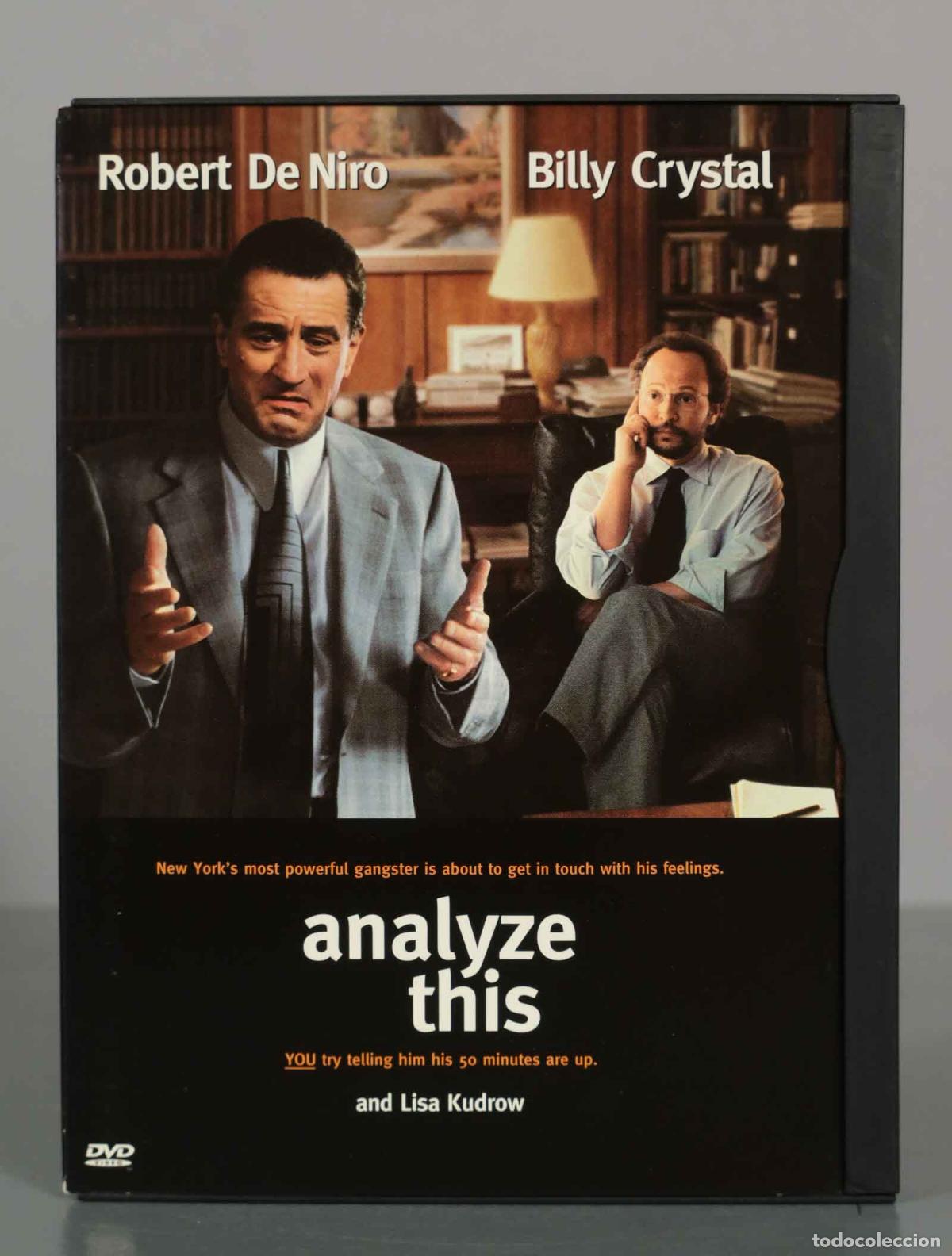 Cine: DVD. Analyze This - Harold Ramis - Robert De Niro - Billy Crystal