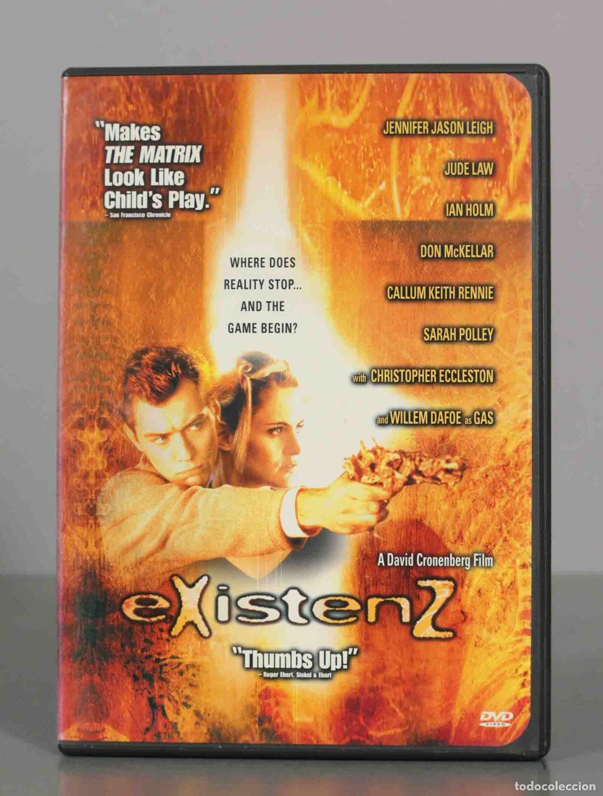 Cine: DVD. eXistenZ - David Cronenberg - Jennifer Jason Leigh - Jude Law