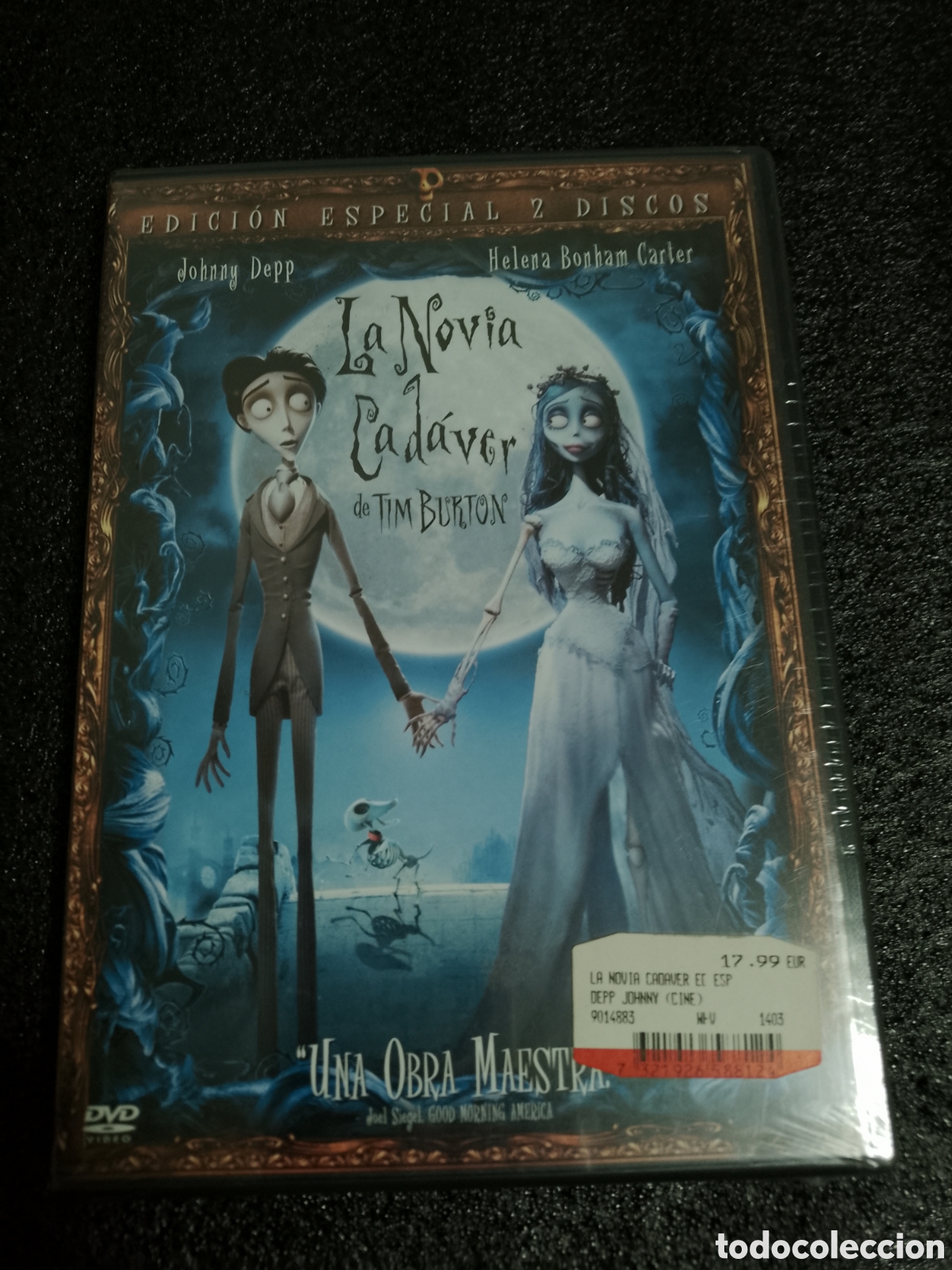 Cinema: LA NOVIA CADAVER - TIM BURTON - E. ESPECIAL - 2 DVD NUEVO PRECINTADO