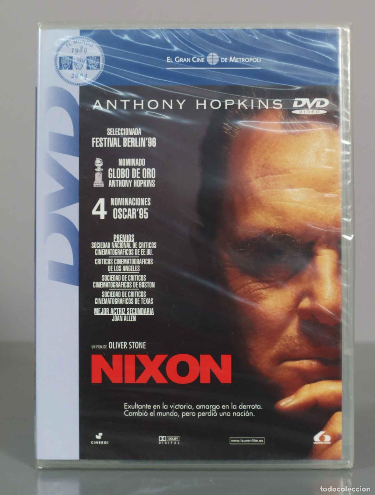 Cinema: DVD. Nixon - Oliver Stone, Anthony Hopkins, Joan Allen PRECINTADO