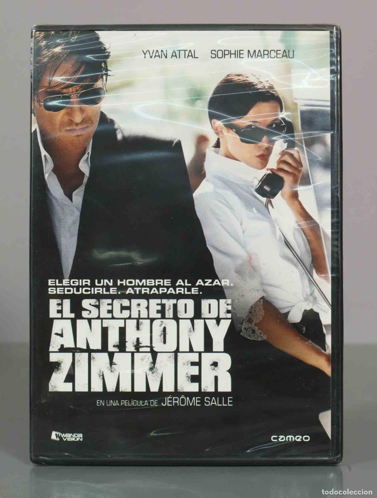 Cine: DVD. El secreto de Anthony Zimmer - J&eacute;r&ocirc;me Salle, Sophie Marceau, Yvan Attal PRECINTADO