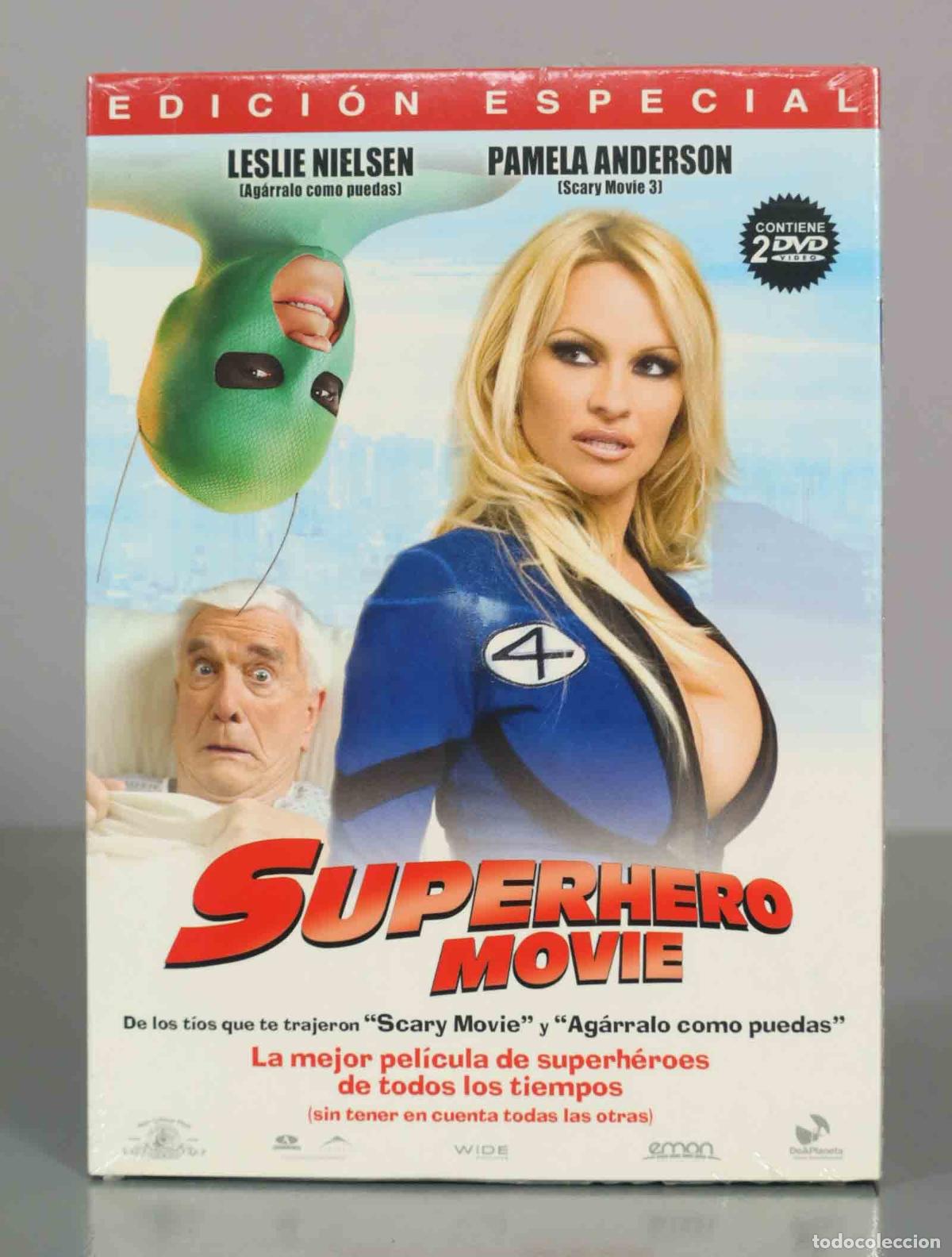 Cine: DVD. Superhero Movie (Edici&oacute;n especial) - Craig Mazin - Leslie Nielsen, Pamela Anderson PRECINTADO