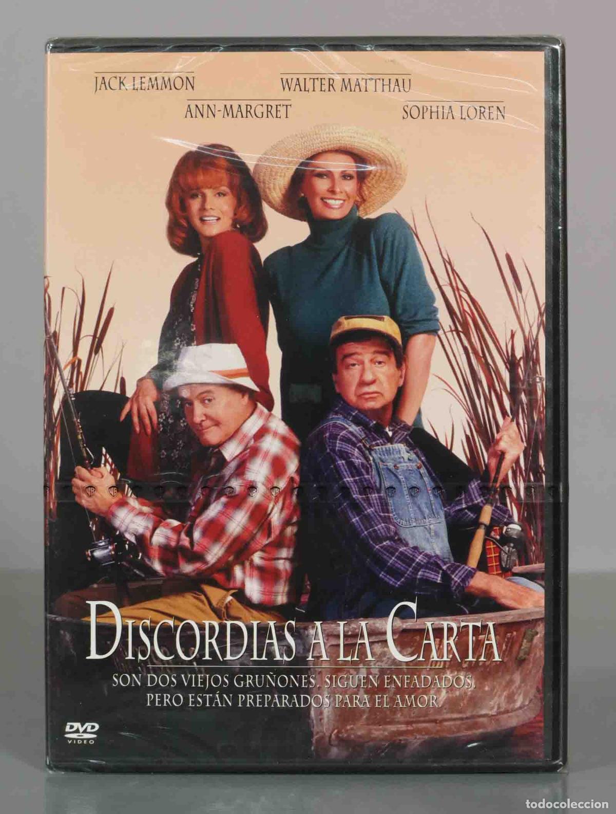 Cine: DVD. Discordias a la carta - Jack Lemmon, Walter Matthau, Ann-Margret, Sophia Loren PRECINTADO