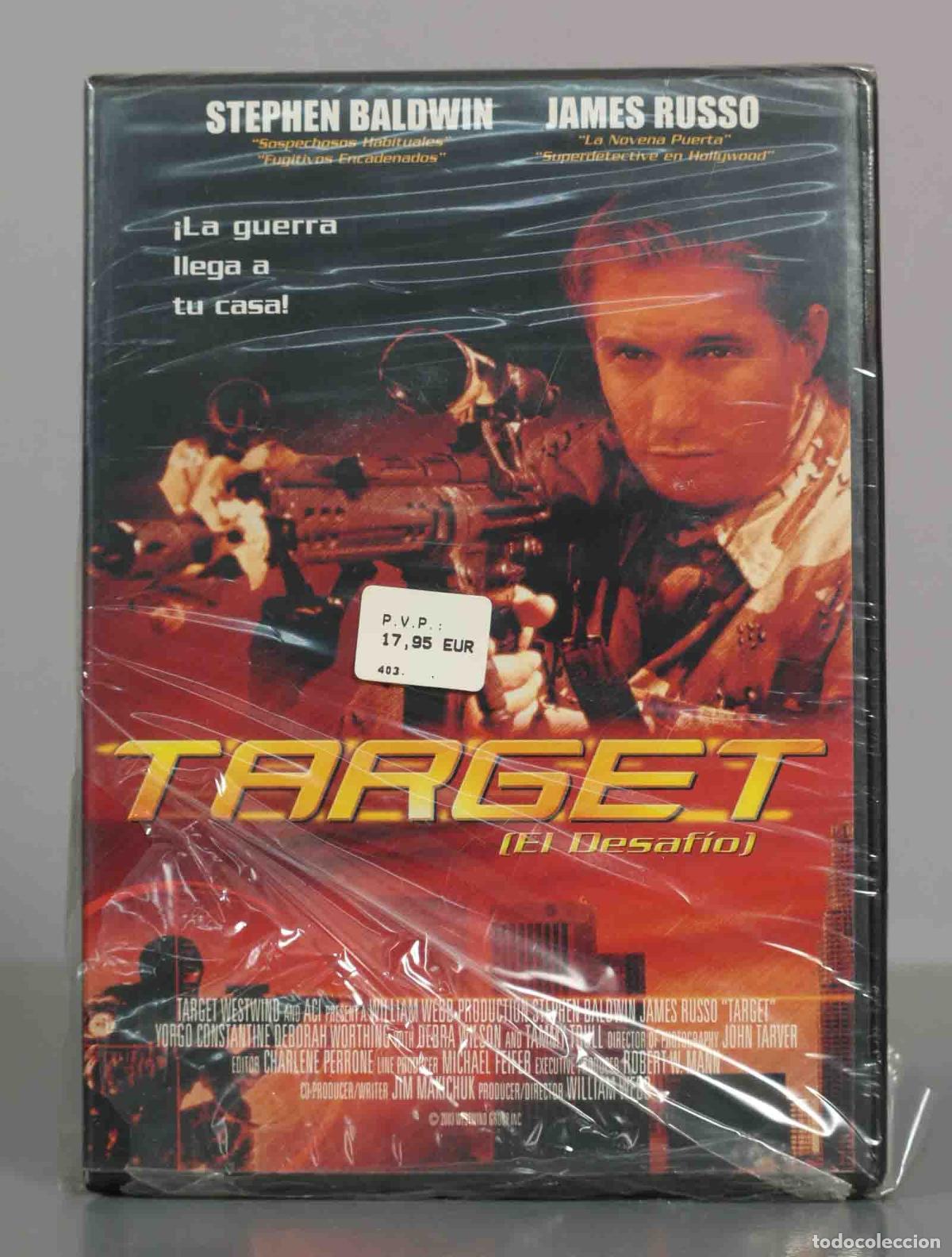 Cine: DVD. Target (El desaf&iacute;o) - William Webb, Stephen Baldwin, James Russo PRECINTADO