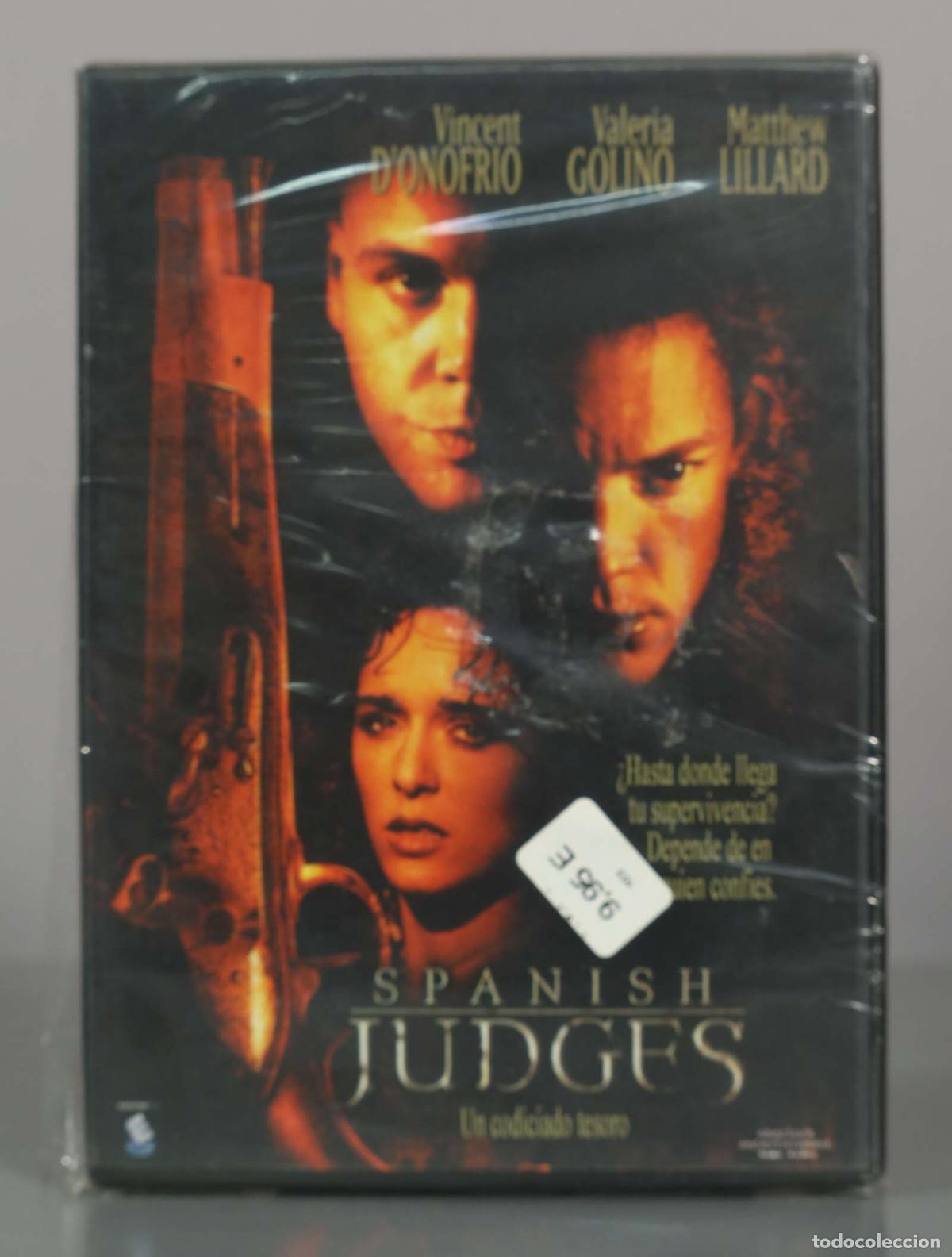 Cinema: DVD. Spanish Judges - Oz Scott - Vincent D&acute;Onofrio, Valeria Golino, Matthew Lillard PRECINTADO