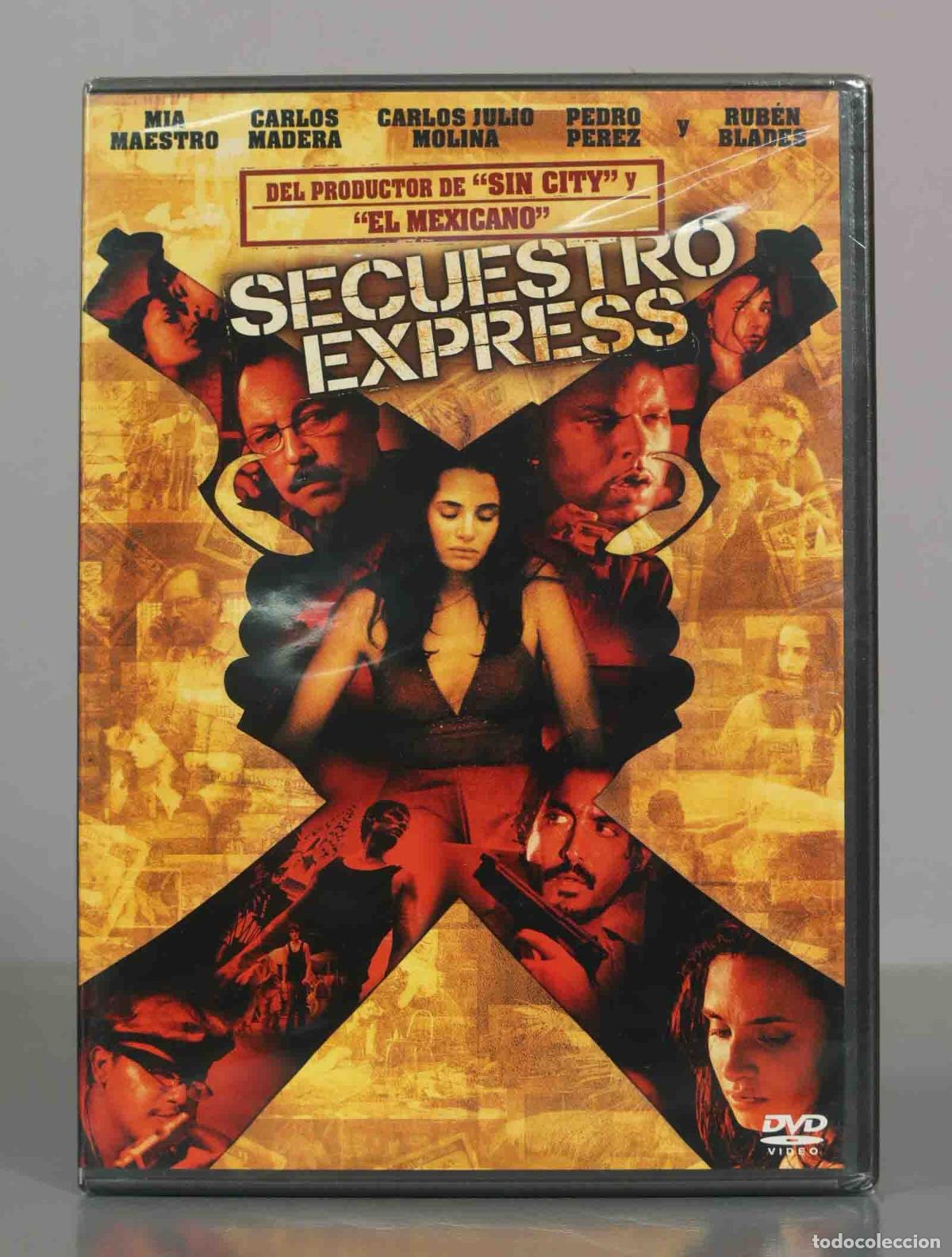 Cine: DVD. Secuestro Express - Jonathan Jakubowicz, Mia Maestro, Rub&eacute;n Blades, Carlos Julio Moli PRECINTAD