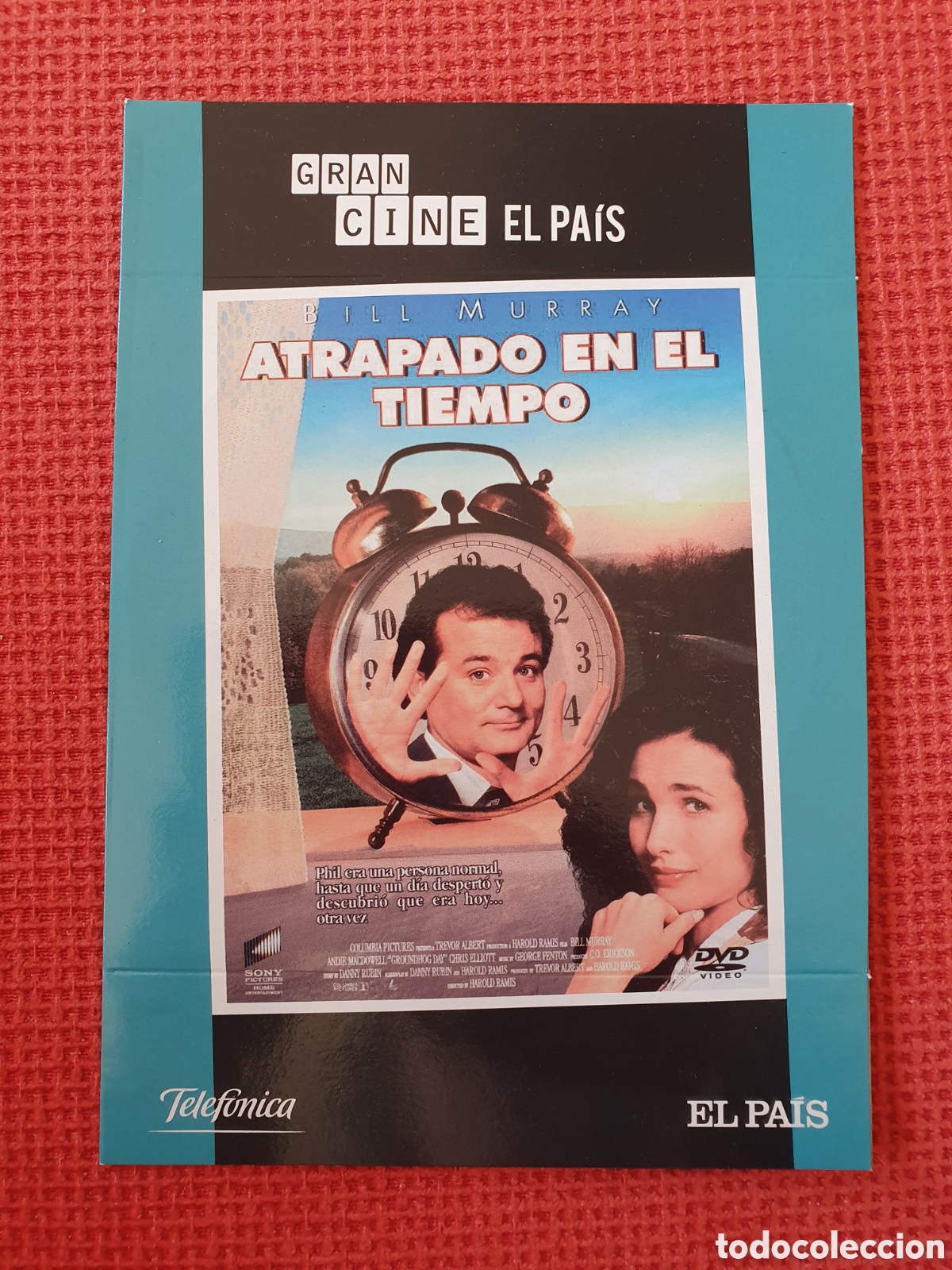 Cine: DVD - ATRAPADO EN EL TIEMPO - HAROLD RAMIS - BILL MURRAY - ANDIE MACDOWELL