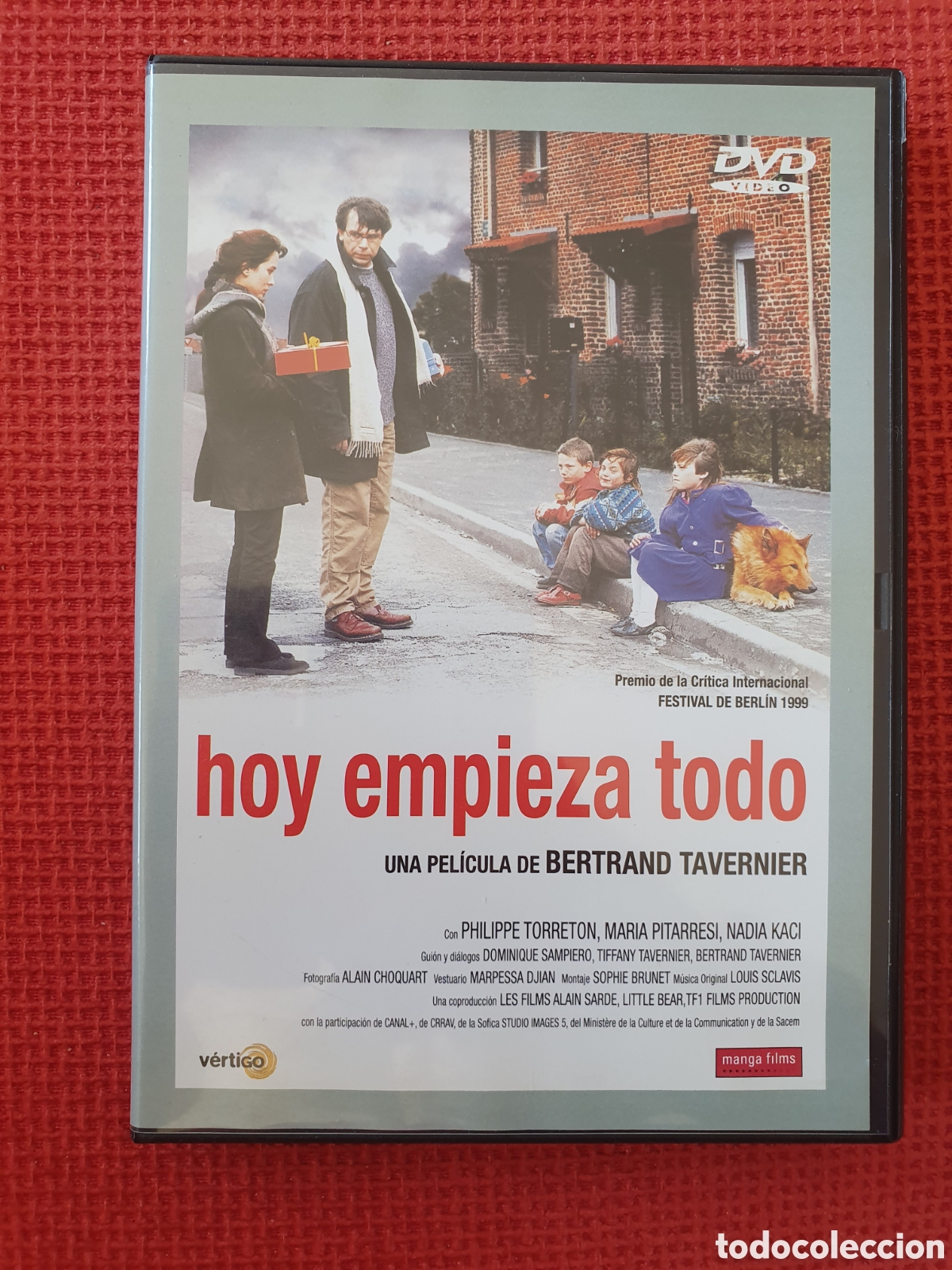 Cine: DVD - HOY EMPIEZA TODO - BERNARD TAVERNIER - PHILIPPE TORRETON - MARIA PITARRESI