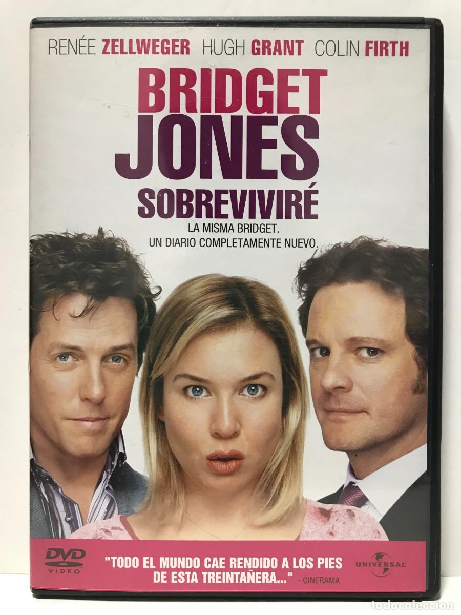 Kino: DVD EL DIARIO DE BRIDGET JONES SOBREVIVIRE RENEE ZELLWEGER, HUGH GRANT, COLIN FIRTH (PRECINTADO) (S)