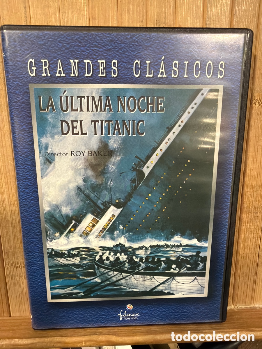 Cine: La &Uacute;ltima noche del titanic DVD SEMINUEVO