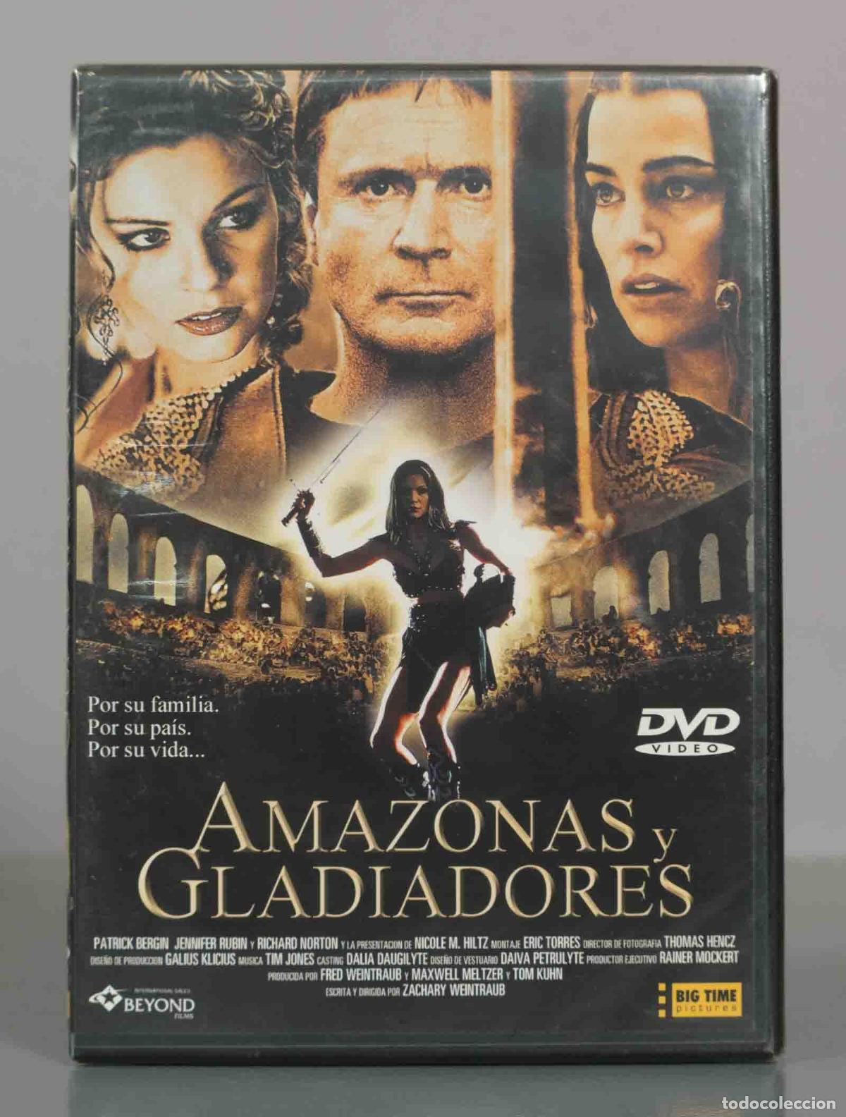 Cine: DVD. Amazonas y Gladiadores - Zachary Weintraub, Patrick Bergin, Jennifer Rubin, Richard N PRECINTAD