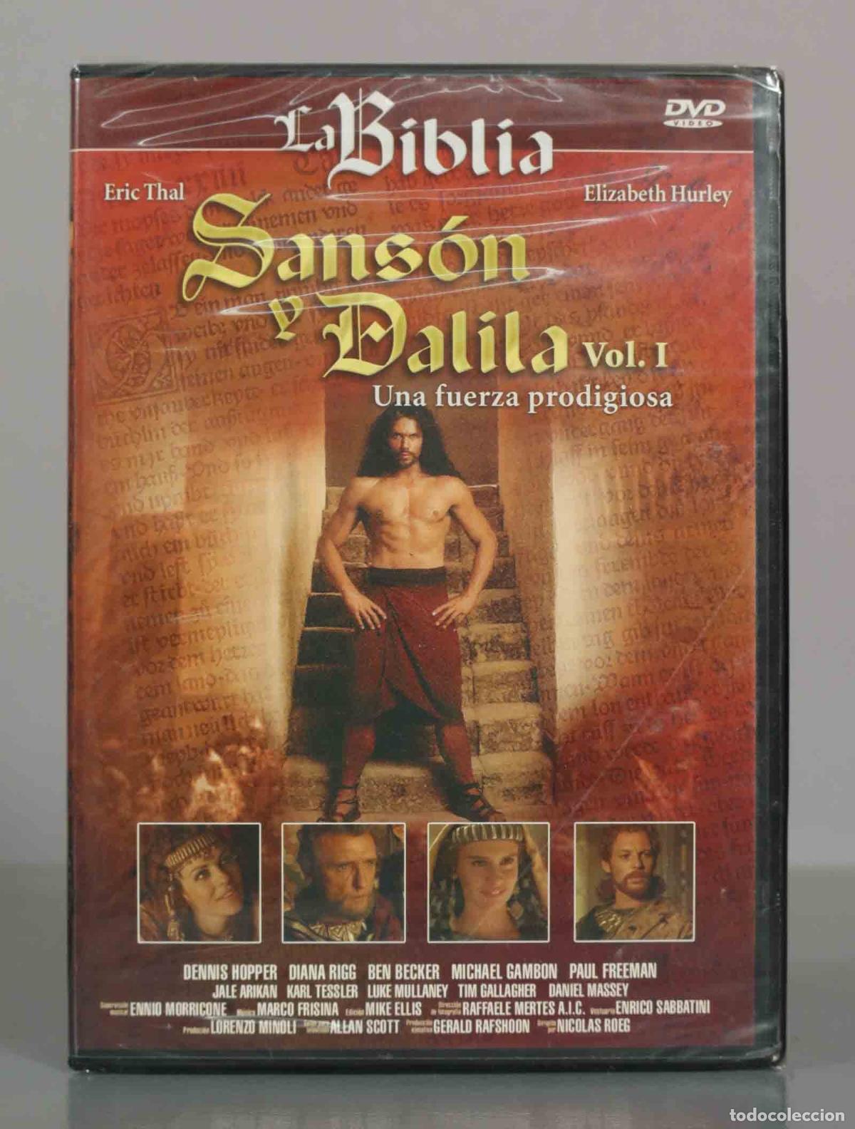 Cine: DVD. La Biblia: Sans&oacute;n y Dalila Vol. I - Nicolas Roeg, Eric Thal, Elizabeth Hurley, Dennis PRECINTAD
