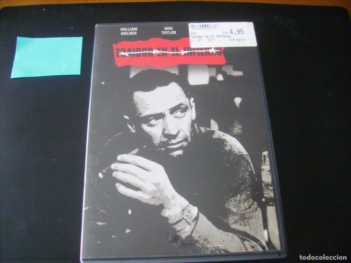 Cine: TRAIDOR EN EL INFIERNO - WILLIAM HOLDEN - MIRAR ENVIOS COMBINADOS hasta 20 dvd