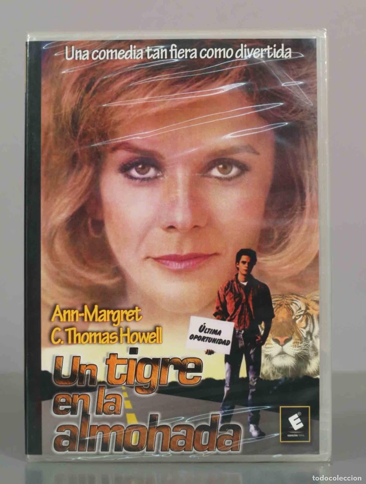 Cine: DVD. Un tigre en la almohada - Ann-Margret, C. Thomas Howell, Charles Durning PRECINTADO