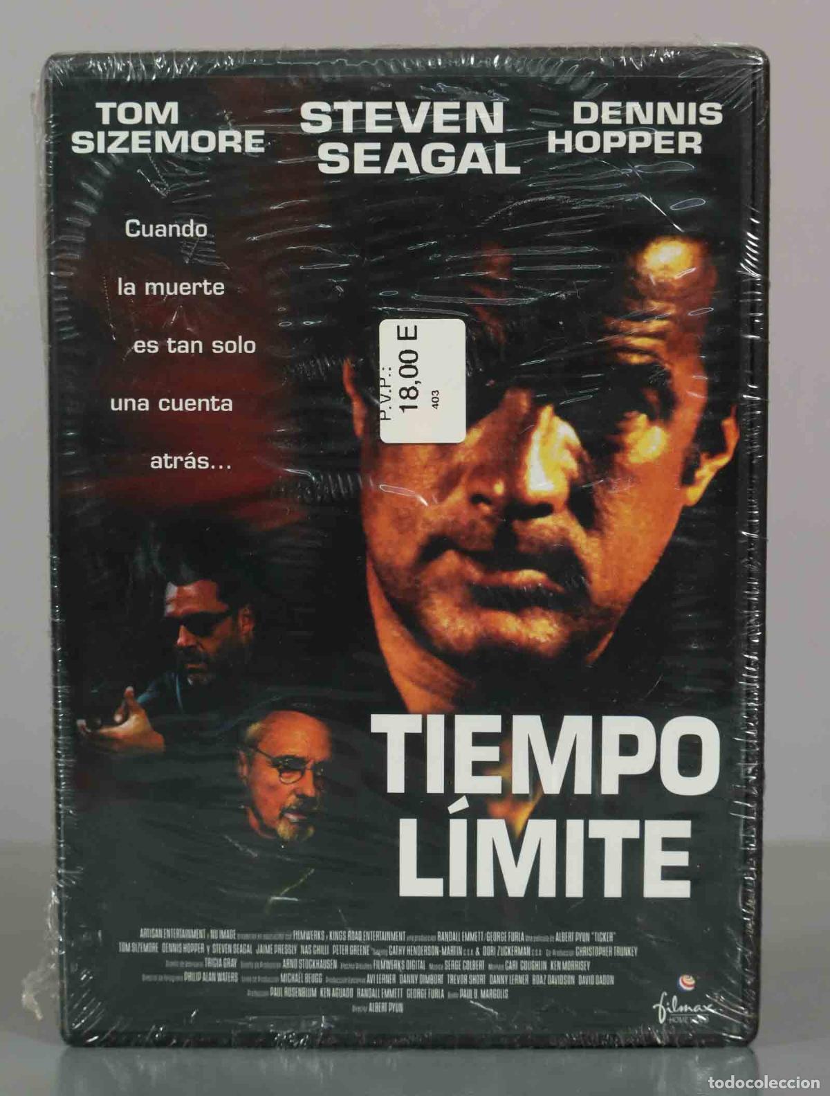 Kino: DVD. Tiempo L&iacute;mite - Steven Seagal, Tom Sizemore, Dennis Hopper PRECINTADO