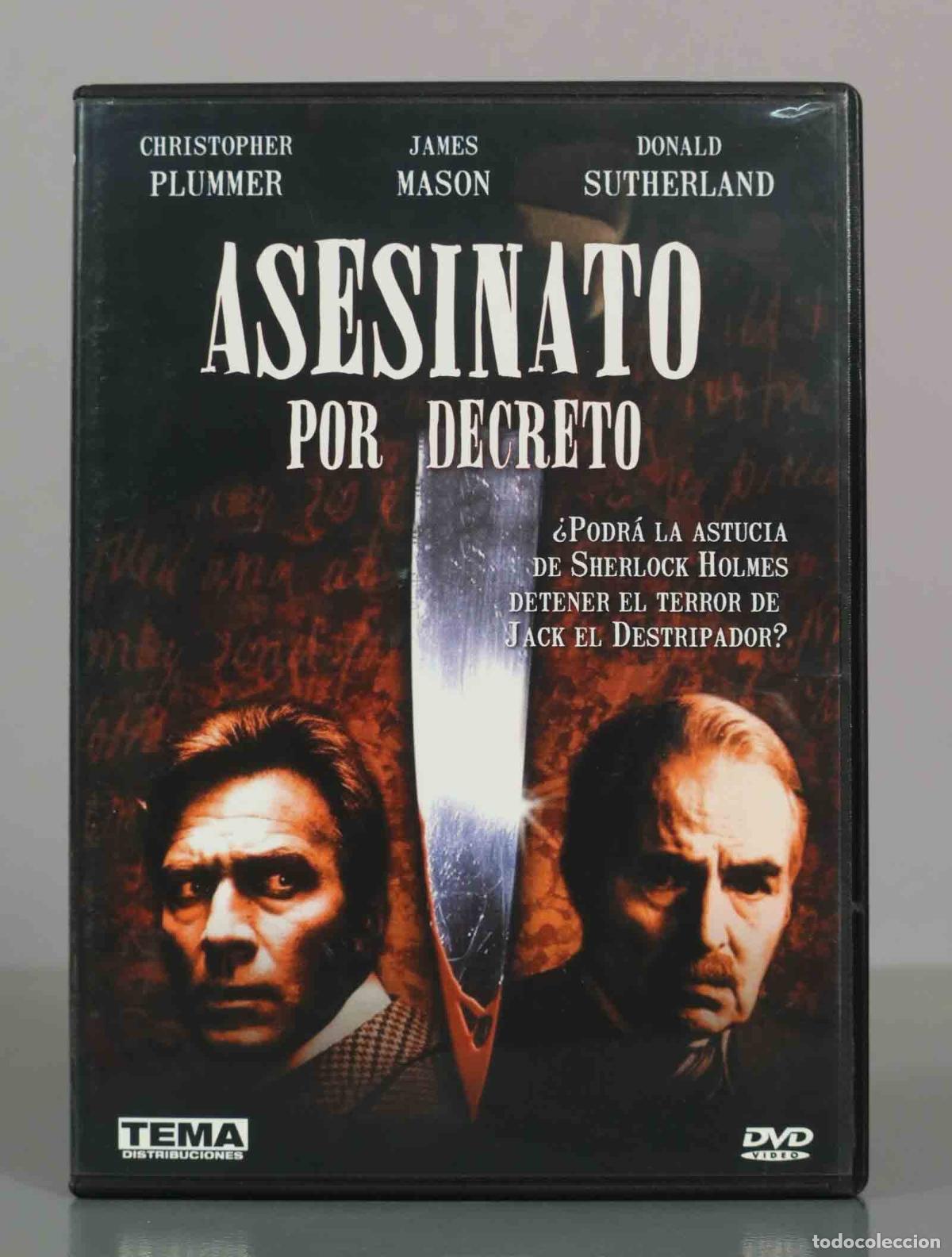 Kino: DVD. Asesinato por decreto - Christopher Plummer, James Mason, Donald Sutherland