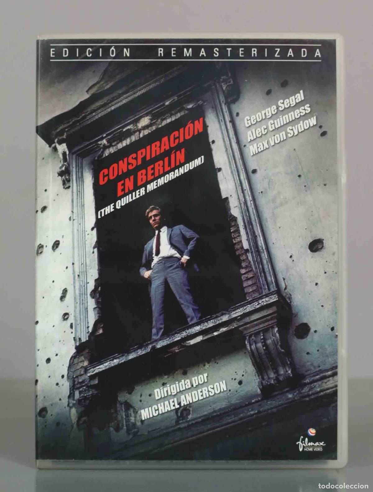 Cin&eacute;ma: DVD. Conspiraci&oacute;n en Berl&iacute;n (The Quiller Memorandum) - Michael Anderson, George Segal, Alec Guinness