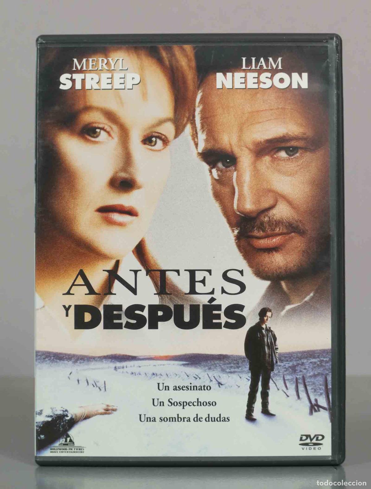 Kino: DVD. Antes y despu&eacute;s - Barbet Schroeder, Meryl Streep, Liam Neeson