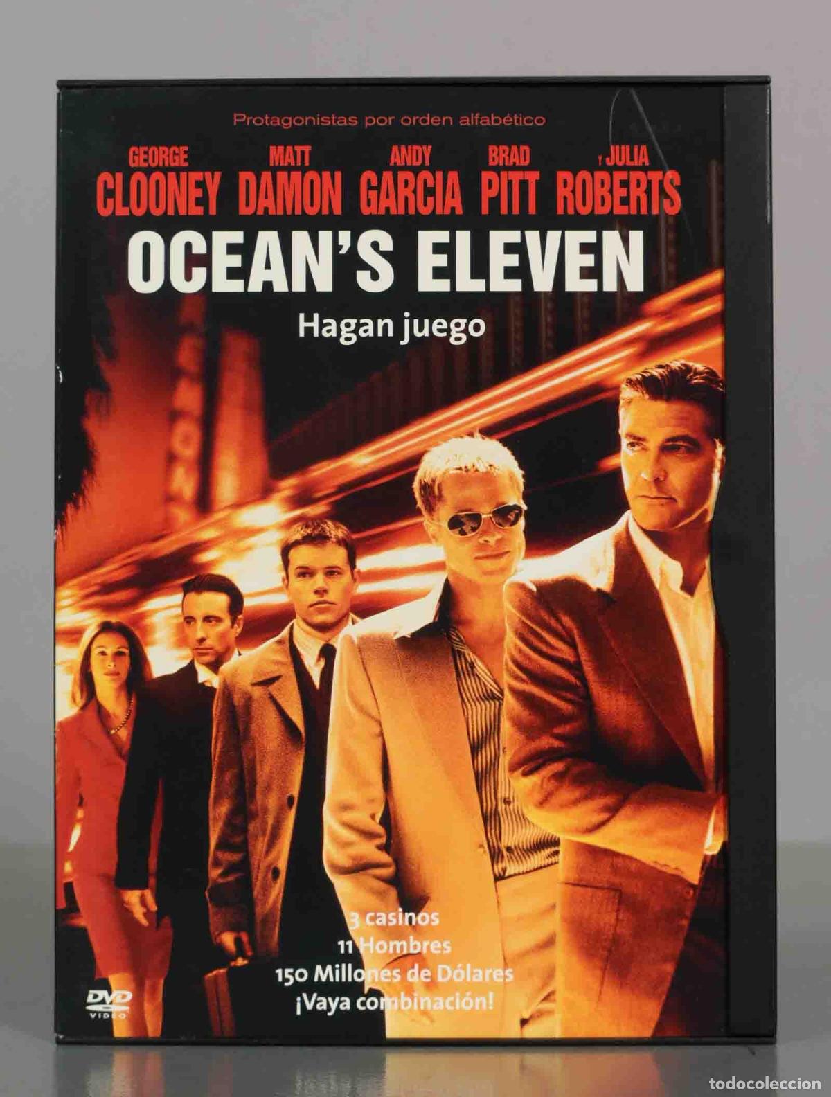 Cinema: DVD. Ocean&acute;s Eleven: Hagan juego - Steven Soderbergh, George Clooney, Matt Damon, Andy Garc&iacute;a, Brad