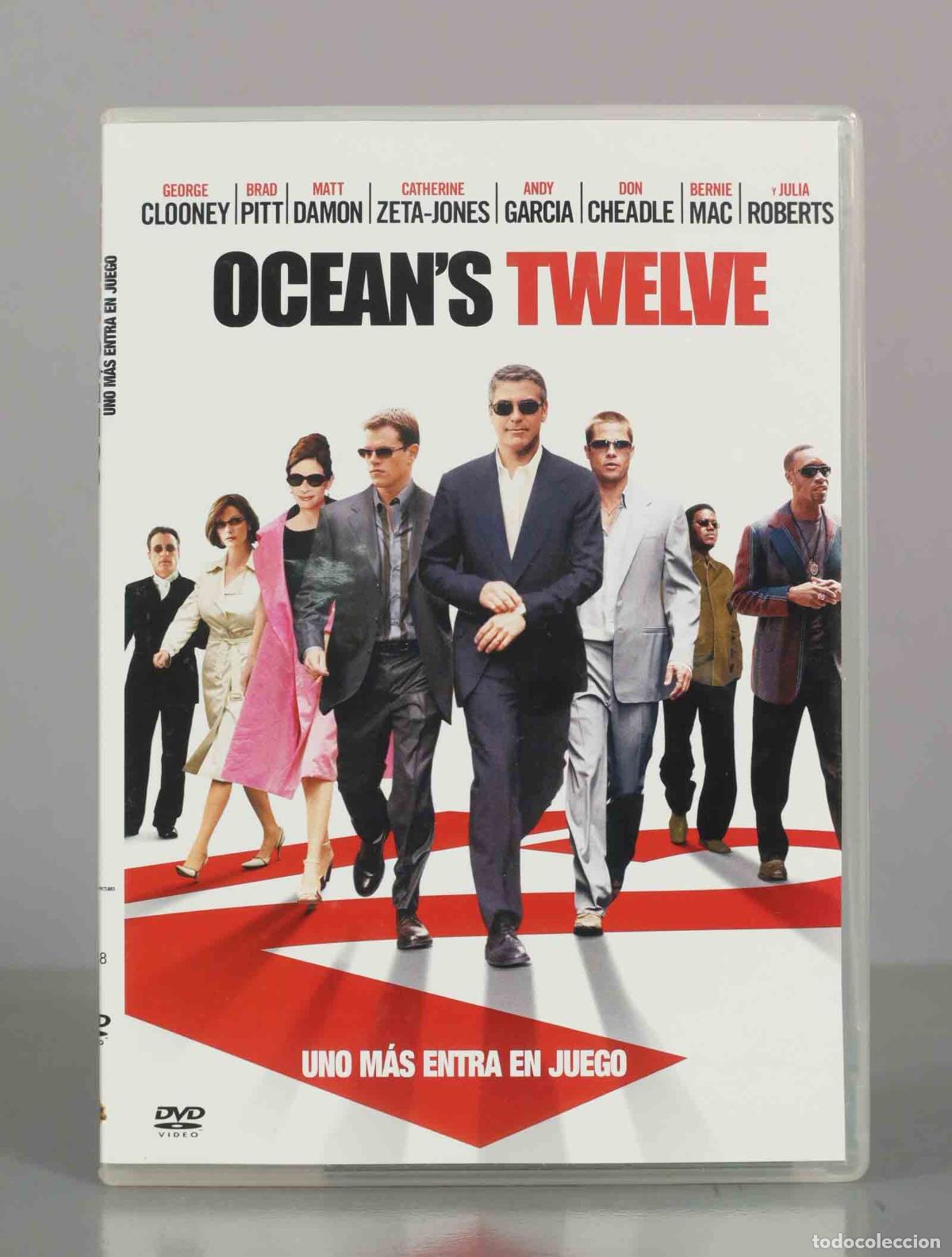 Cine: DVD. Ocean&acute;s Twelve - George Clooney, Brad Pitt, Matt Damon, Catherine Zeta-Jones