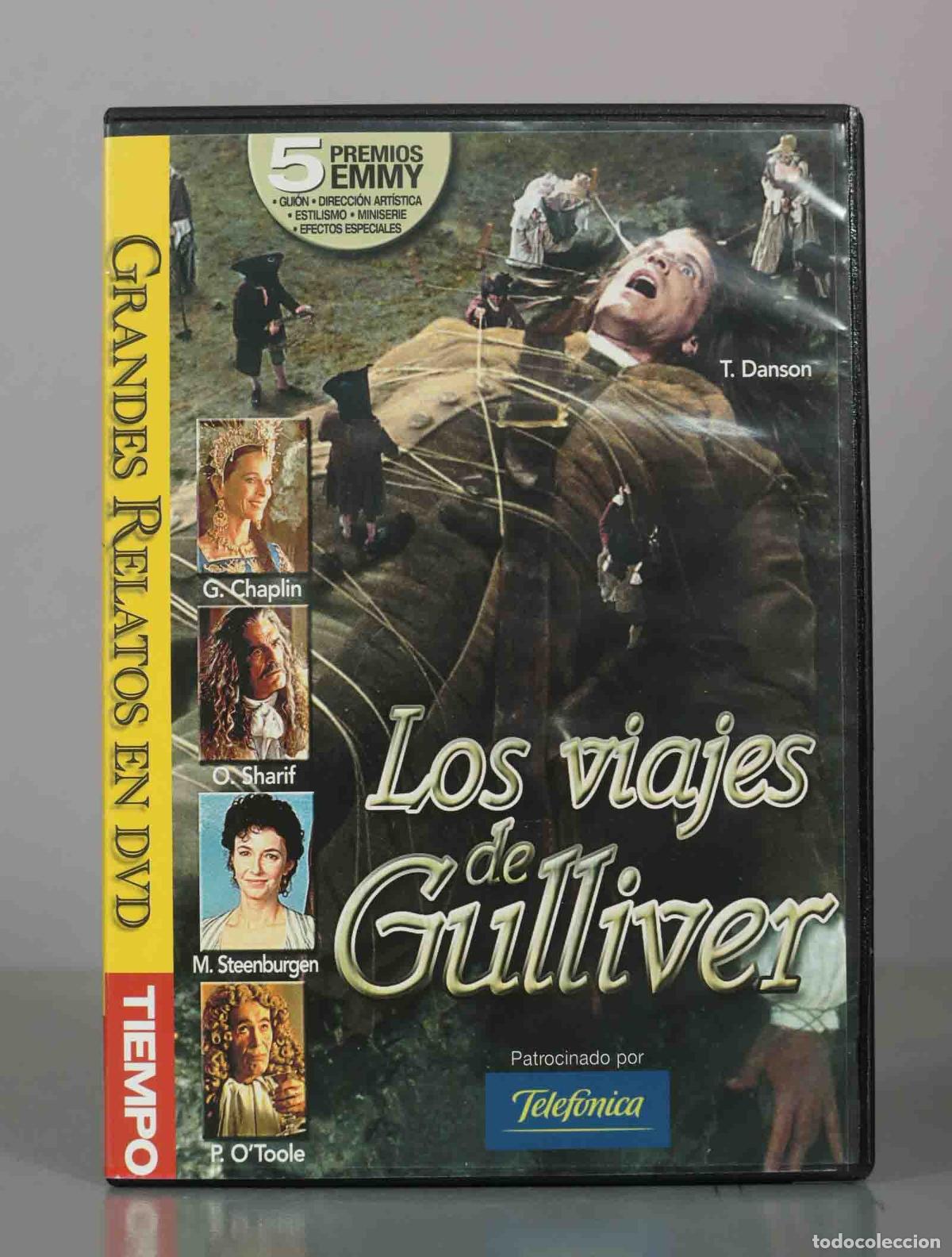 Cine: DVD. Los viajes de Gulliver - Ted Danson, Mary Steenburgen, James Fox, Geraldine Chaplin, Edward Fox