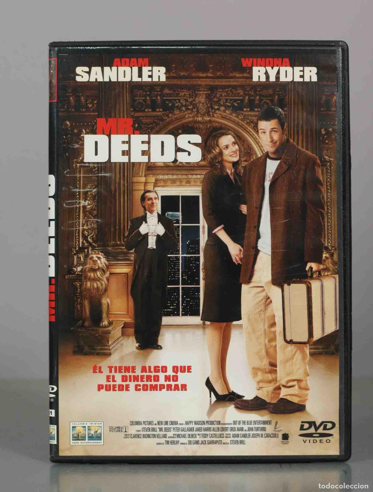 Cine: DVD. Mr. Deeds - Steven Brill, Adam Sandler, Winona Ryder