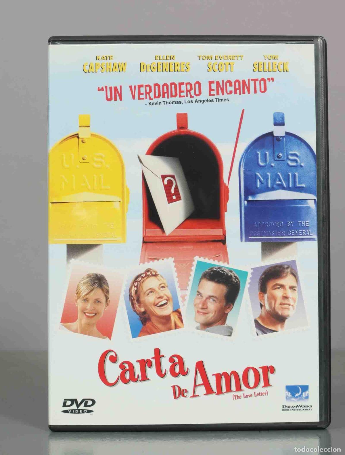 Kino: DVD. Carta de Amor - Kate Capshaw, Tom Selleck, Ellen DeGeneres, Tom Everett Scott