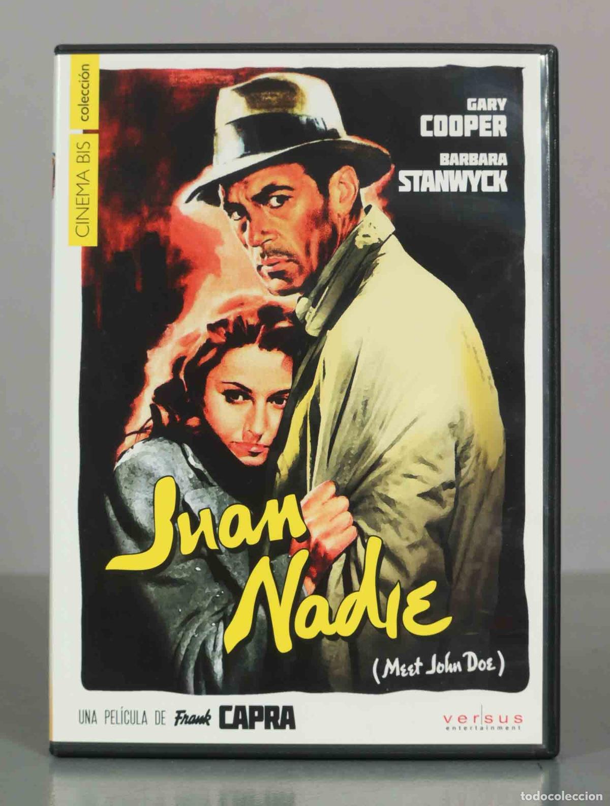 Cine: DVD. Juan Nadie (Meet John Doe) - Frank Capra - Gary Cooper, Barbara Stanwyck - Colecci&oacute;n Cinema Bis