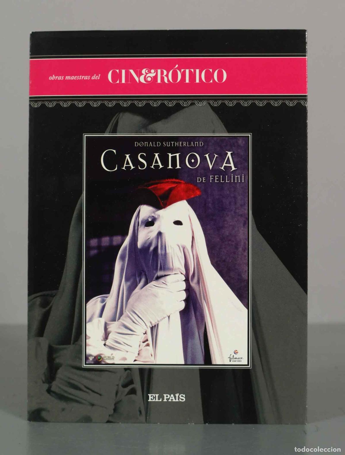 Cinema: DVD. Casanova - Federico Fellini - Donald Sutherland - Obras Maestras del Cine Er&oacute;tico