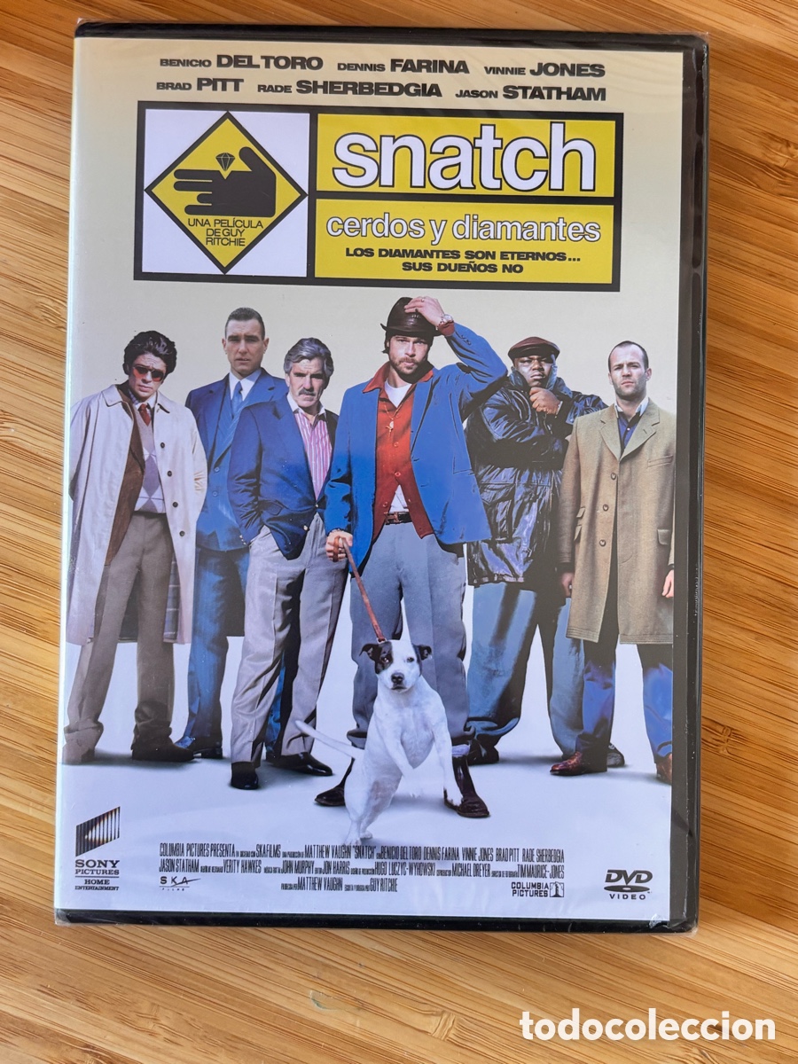 Cine: Snatch. Cerdos y Diamantes. Sin abrir.