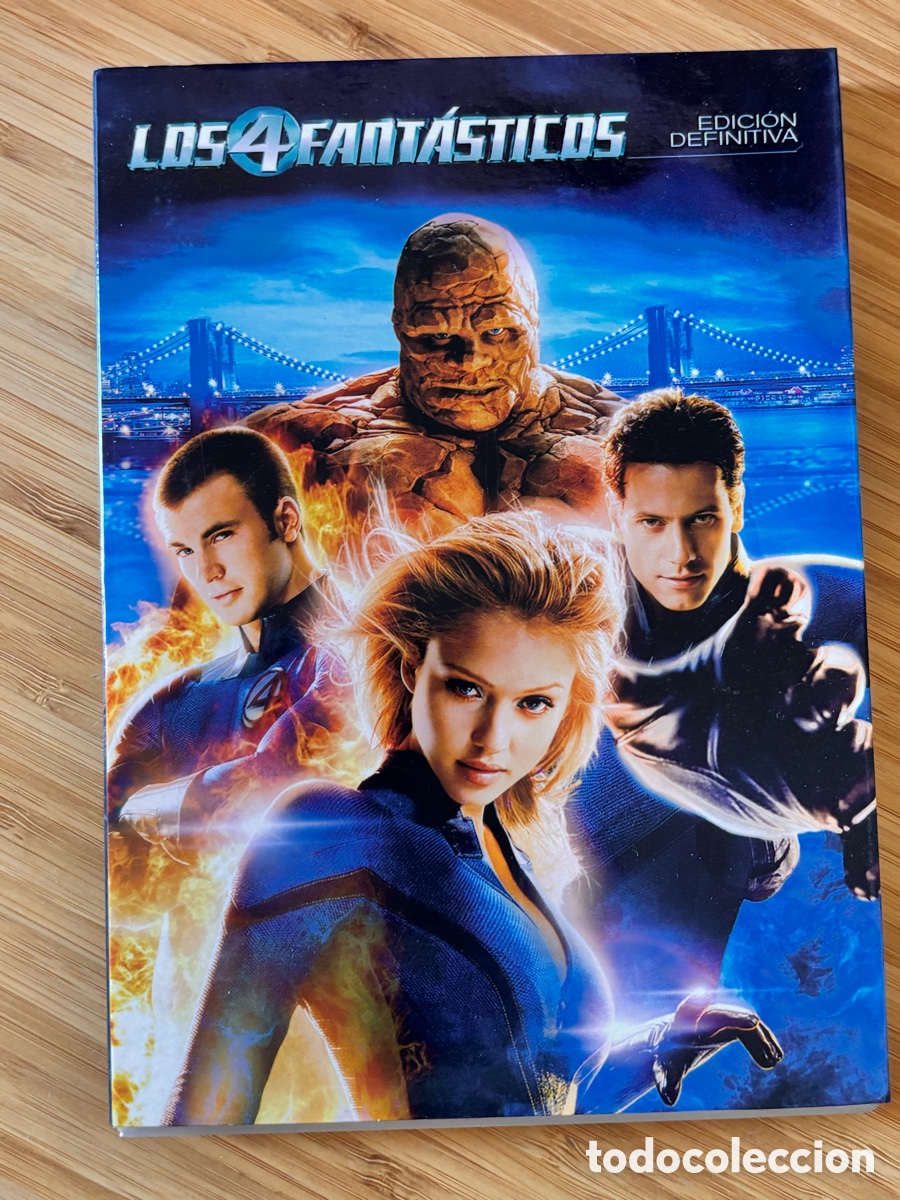 Cine: DVD de la pel&iacute;cula &rdquo;Los 4 Fant&aacute;sticos&rdquo; (2005) en su edici&oacute;n especial.