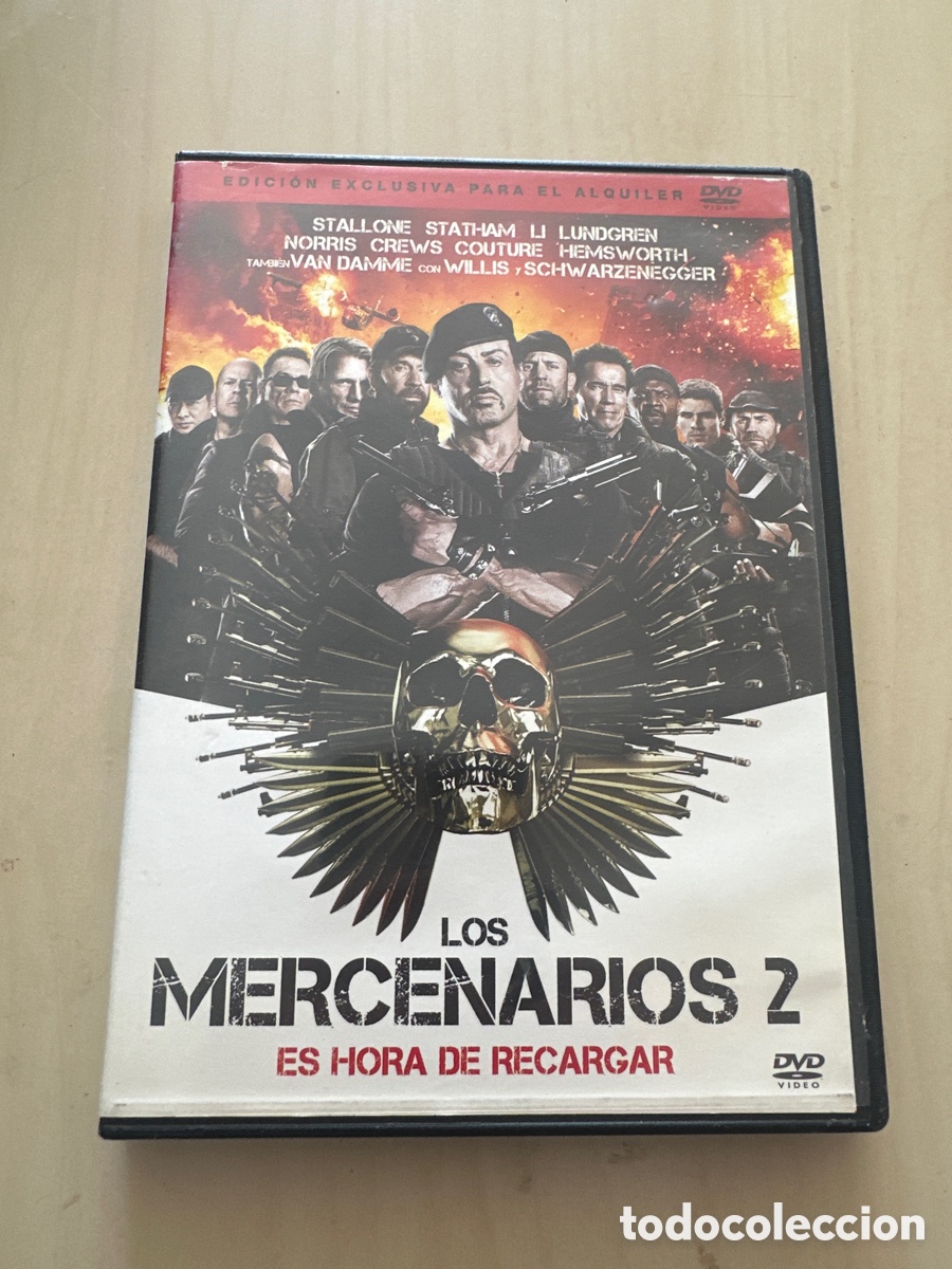 Cine: V132 los mercenarios 2 procedente videoclub