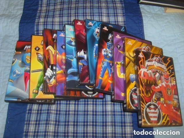 Cine: LOTE DE 8 DVD POWER RANGERS DINOTHUNDER Y NINJA STORM