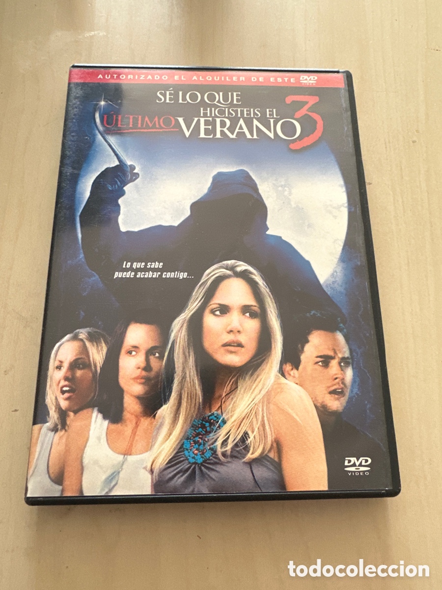 Cine: V132 se lo que hicisteis el &uacute;ltimo verano 3 procedente videoclub