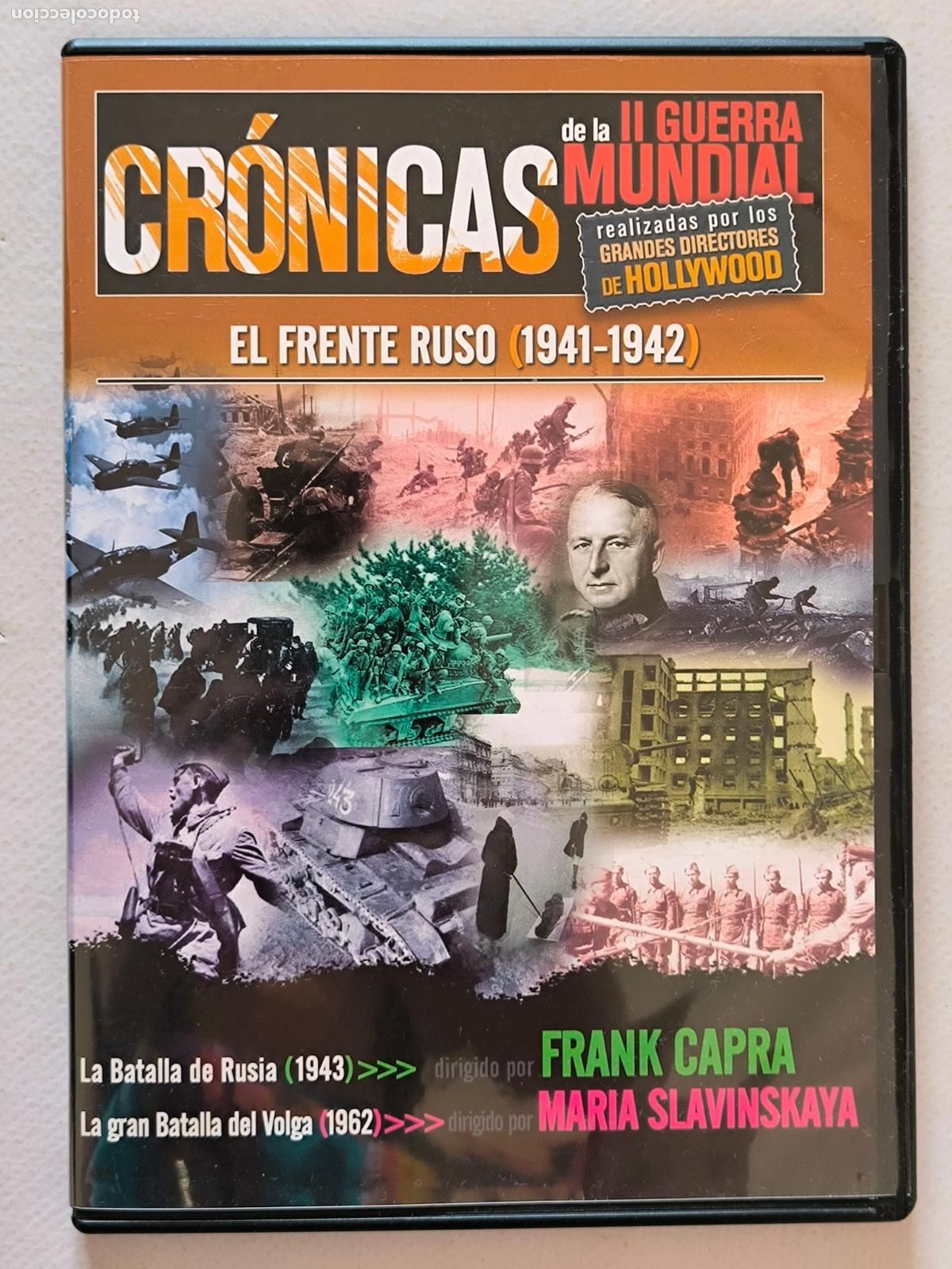 Cine: DVD CRONICAS DE LA II GUERRA MUNDIAL - EL FRENTE RUSO (1941-1942) - CAJA SLIM (270)
