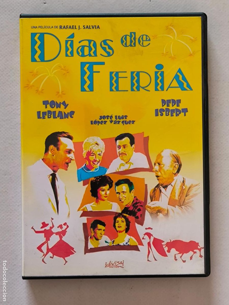 Cine: DVD DIAS DE FERIA - RAFAEL J. SALVIA, TONY LEBLANC (270w)