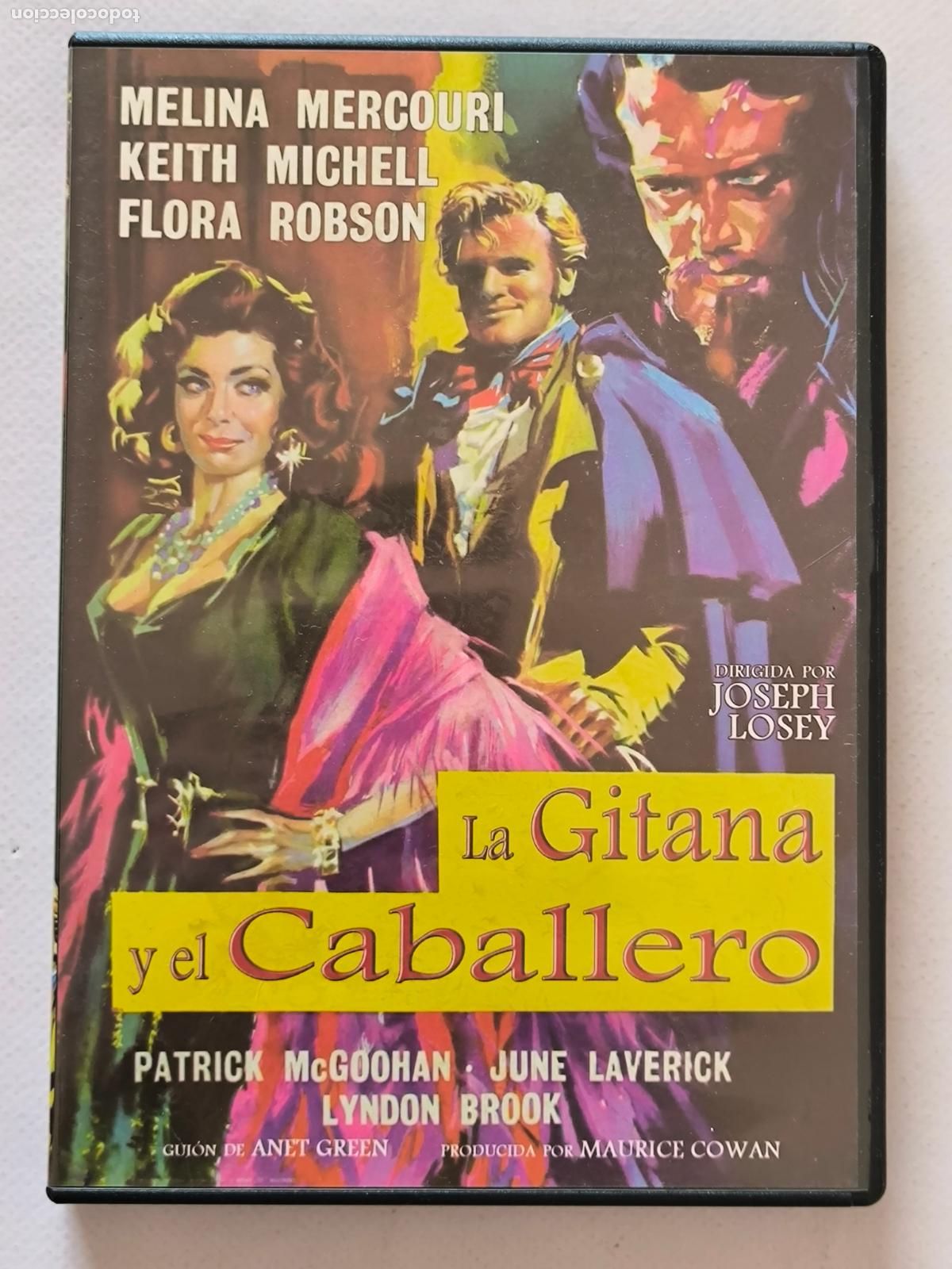 Cine: DVD LA GITANA Y EL CABALLERO - JOSEPH LOSEY (271)