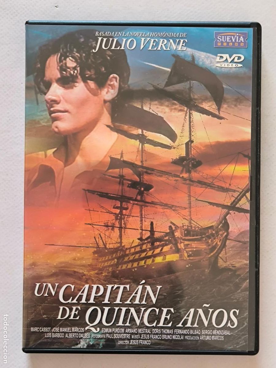 Cine: DVD UN CAPITAN DE QUINCE A&Ntilde;OS - JESUS FRANCO (271)