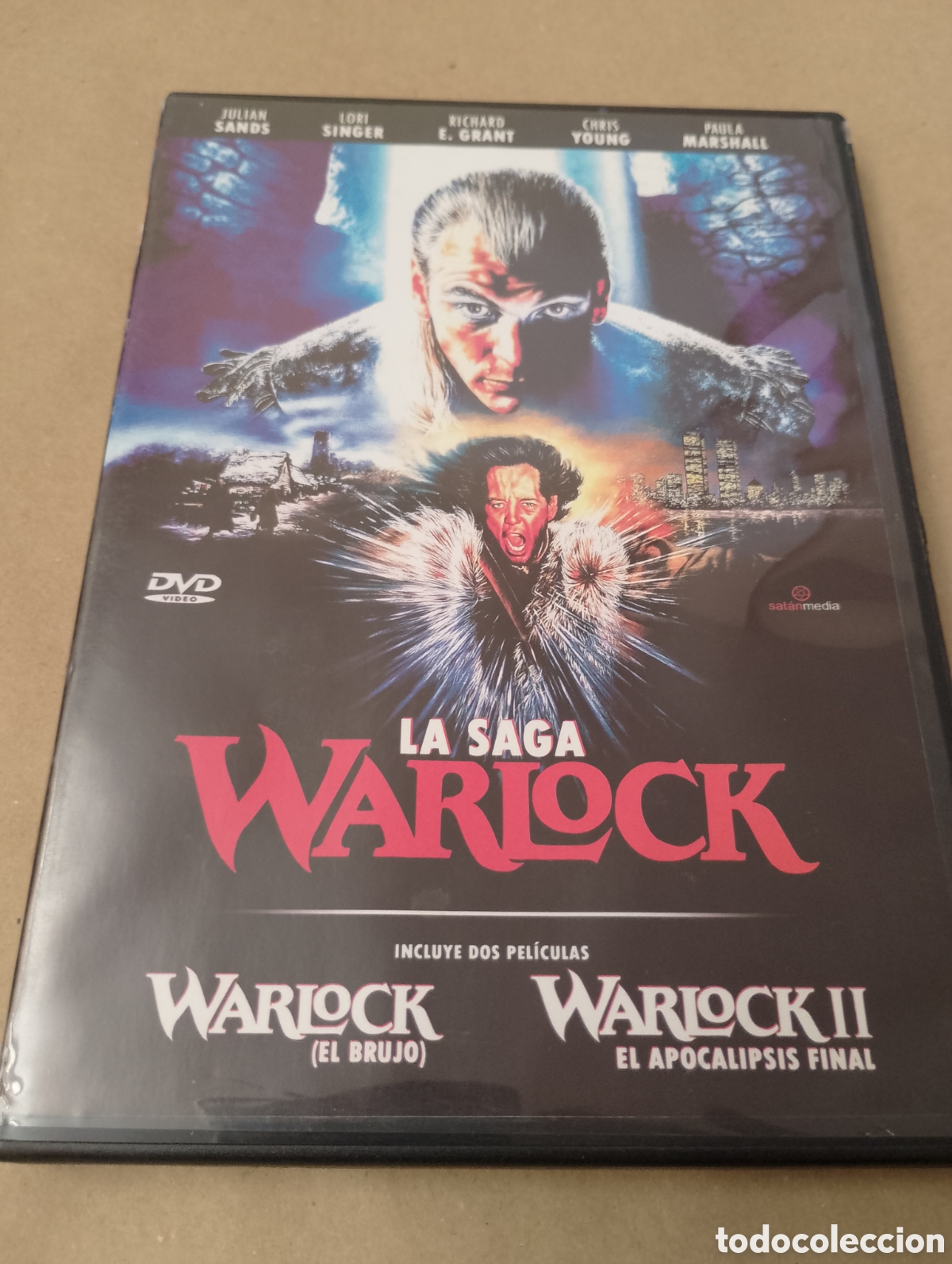 Cinema: Dvd. La saga Warlock. Warlock. El brujo + Warlock II. El apocalipsis final. Descatalgad&iacute;simas. Terro