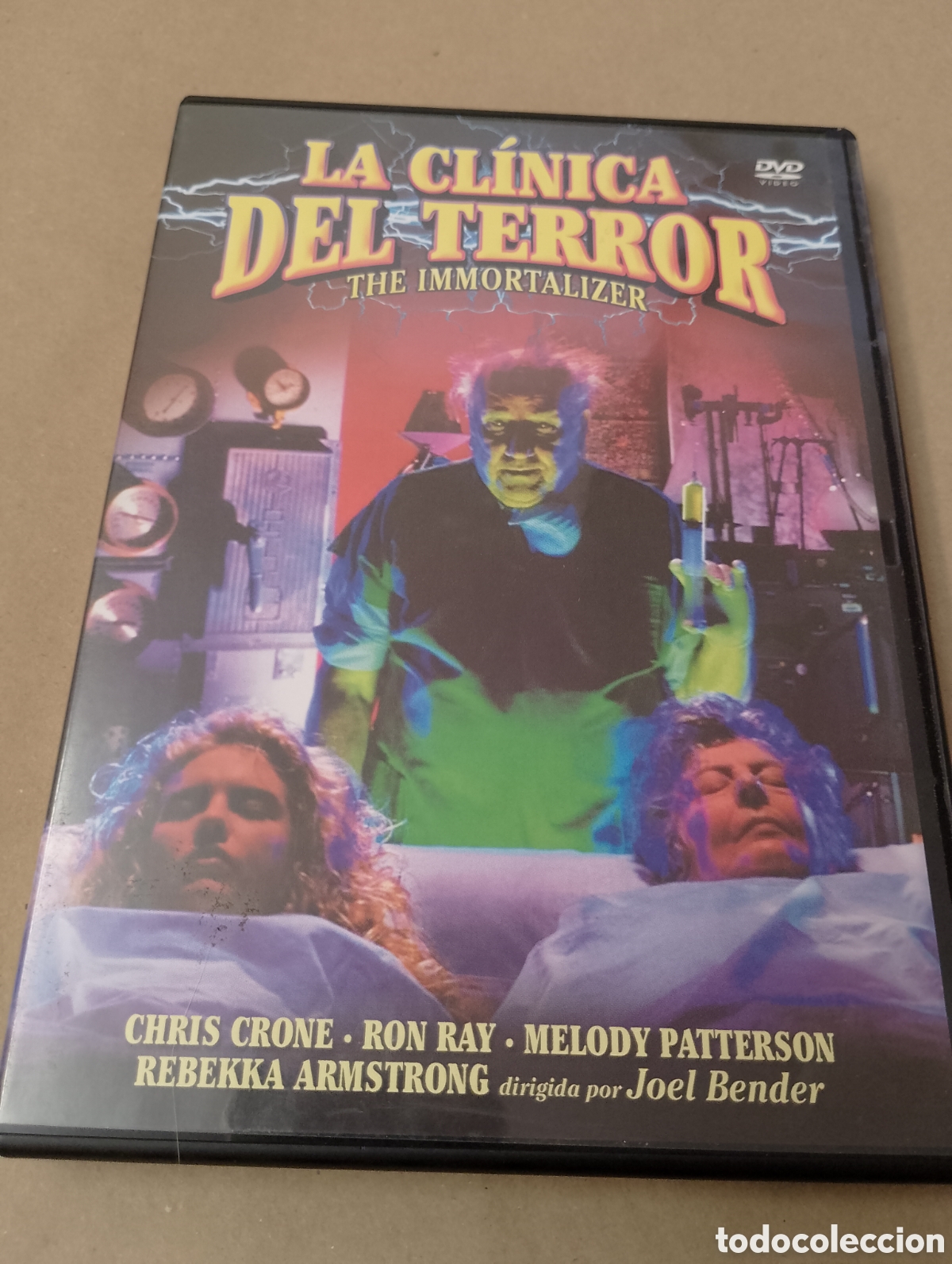 Cinema: Dvd. La cl&iacute;nica del terror. The Inmortalizer. Joel Bender.