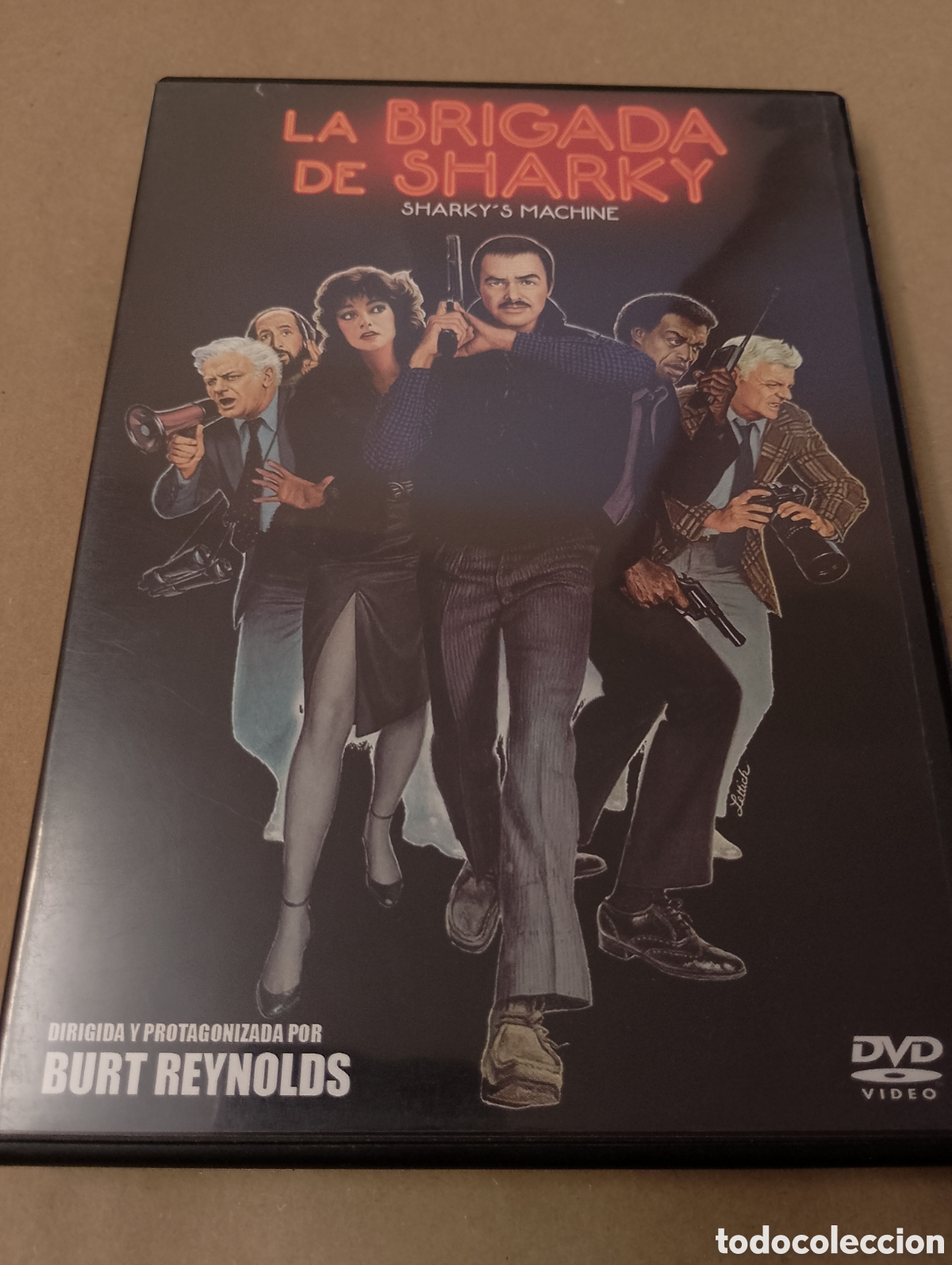 Cinema: Dvd. La brigada de Sharky. Con Burt Reynolds.