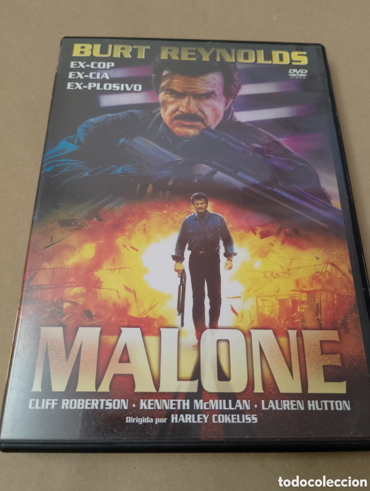 Cinema: Dvd. Malone. Con Burt Reynolds.