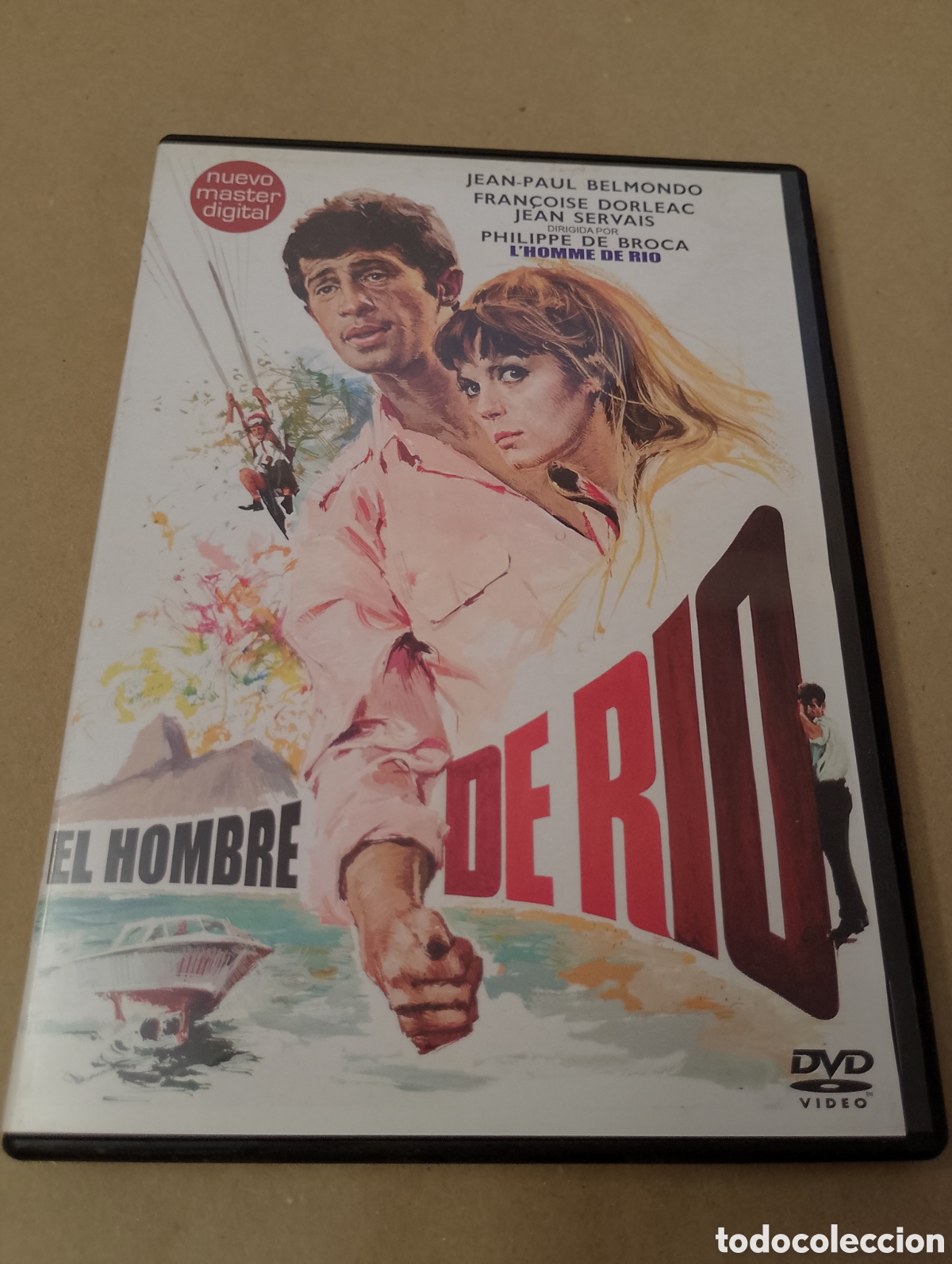 Cinema: Dvd. El hombre de R&iacute;o. Con Jean Paul Belmondo.