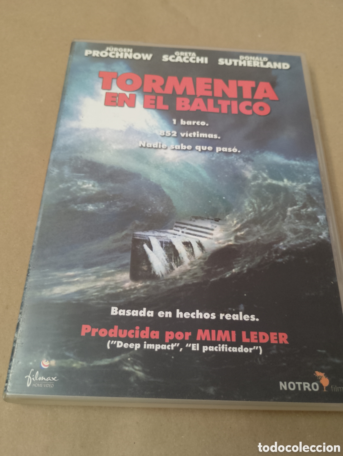 Cinema: Dvd. Tormenta en el B&aacute;ltico. Con Donald Sutherland.