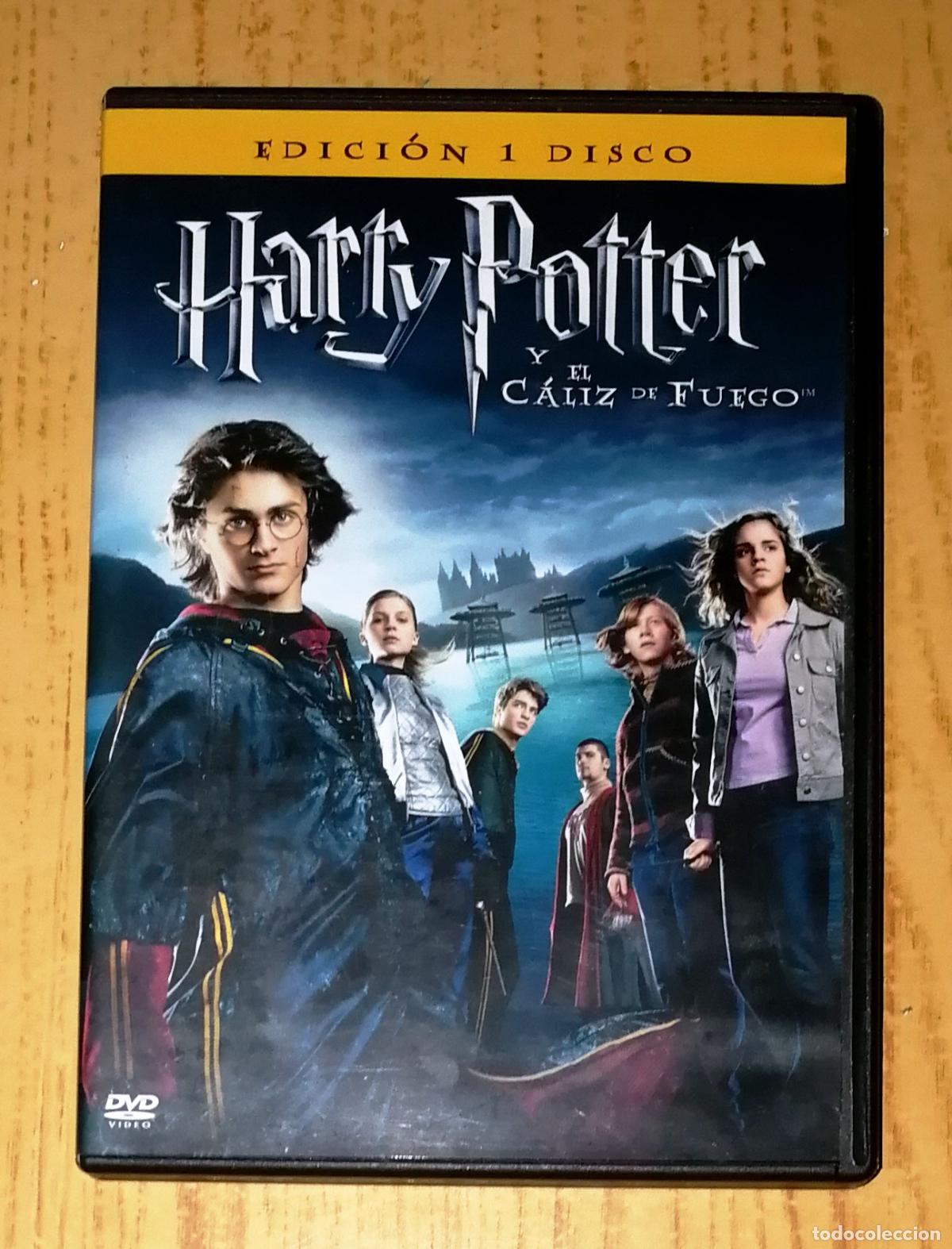 Cine: DVD. HARRY POTTER Y EL C&Aacute;LIZ DE FUEGO. Edici&oacute;n 1 disco. - Warner Bros., 2005