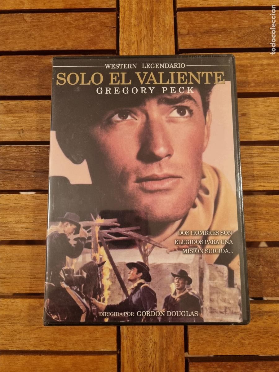 Cine: Solo el valiente - DVD nuevo - Only the Valiant - Western Movie
