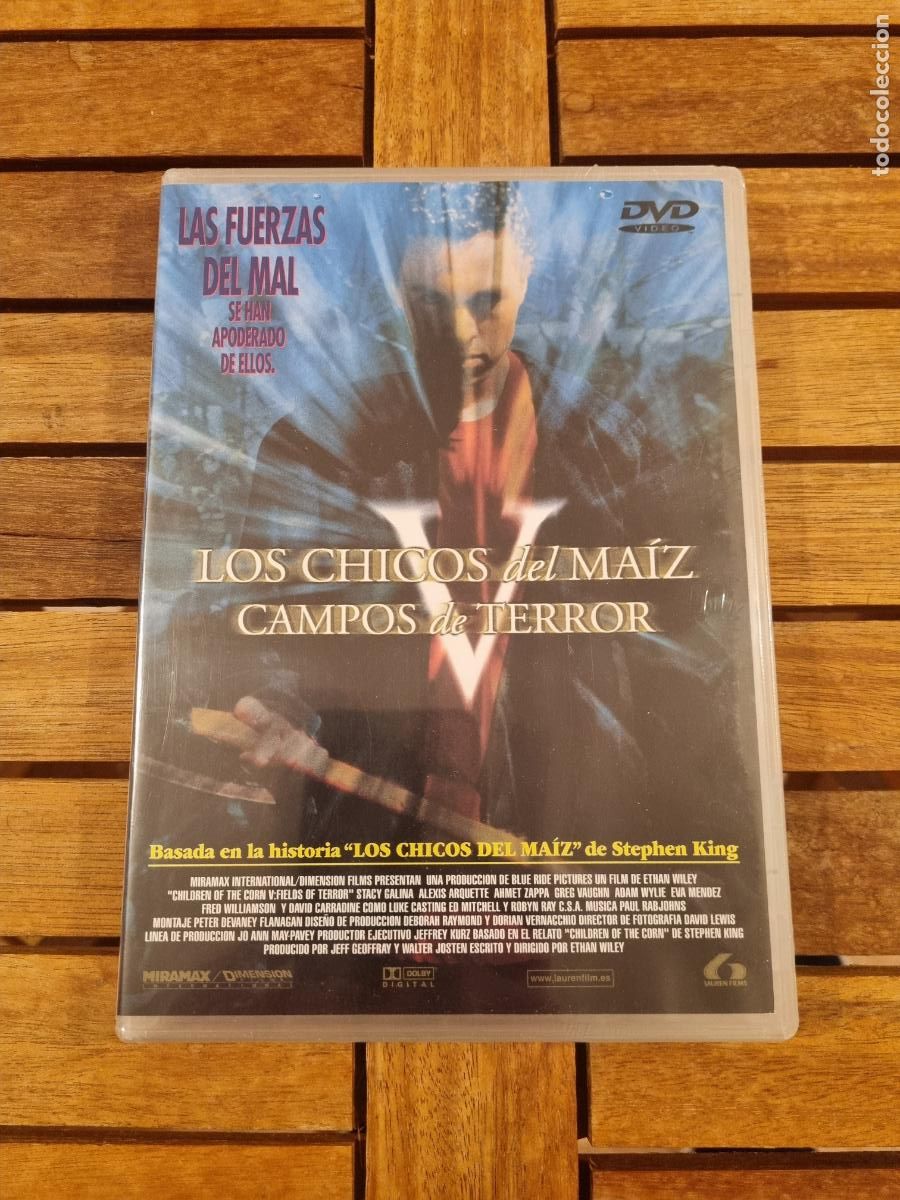 Cine: Los chicos del ma&iacute;z V - Campos de terror - DVD nuevo - Children of the Corn V: Fields of Terror