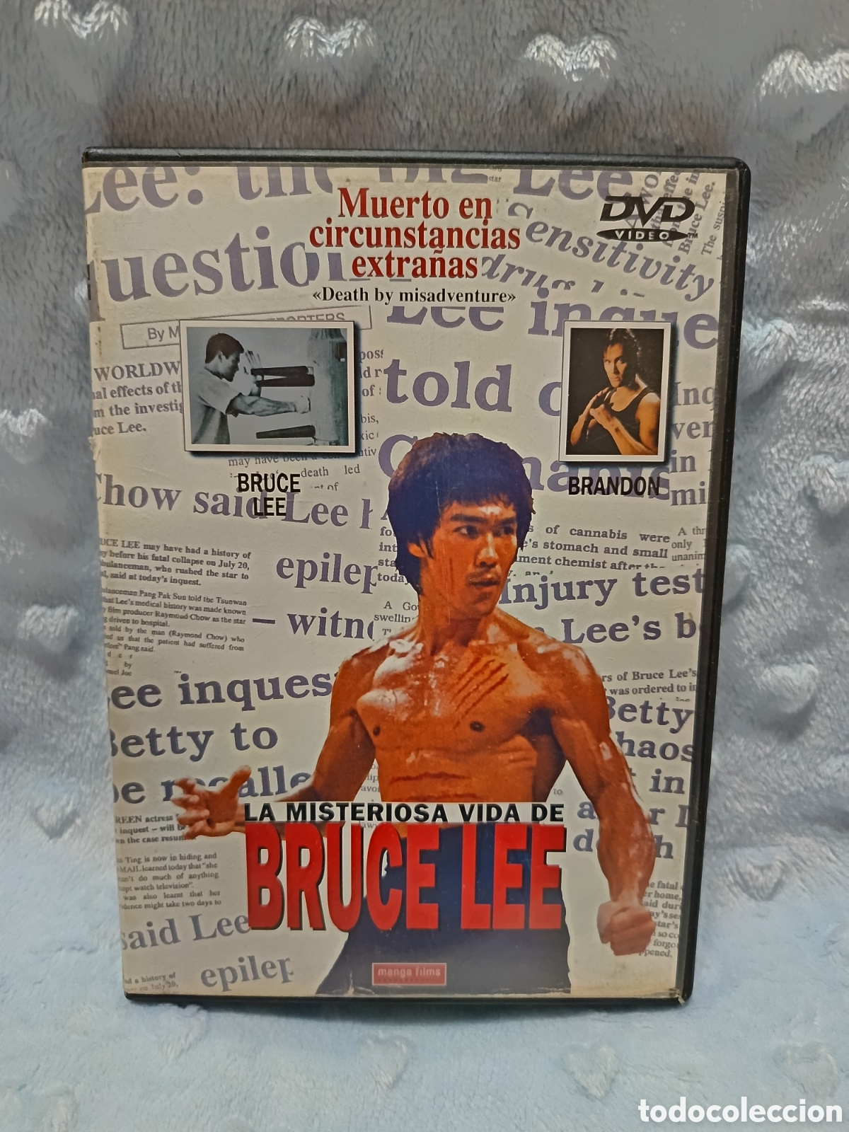 Cine: LA MISTERIOSA VIDA DE BRUCE LEE - DVD