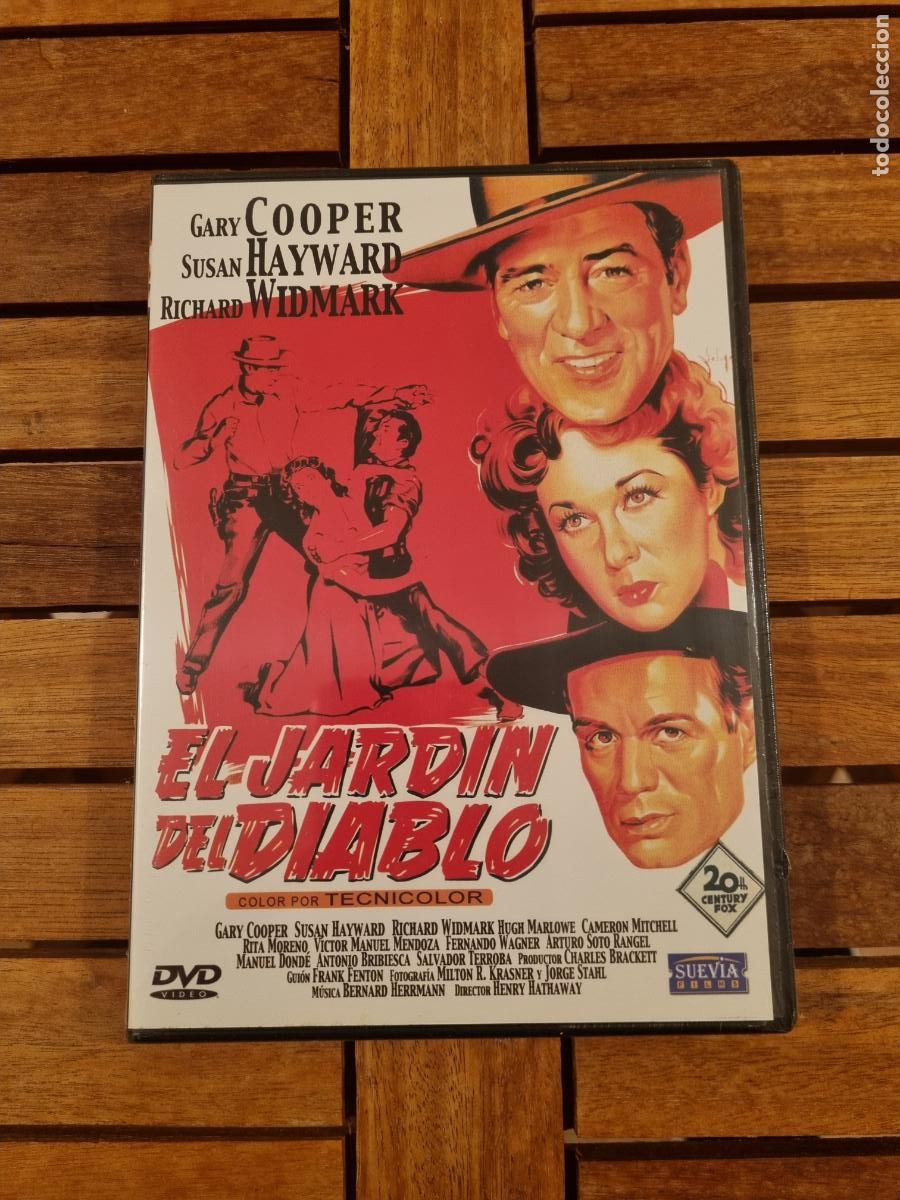 Cine: El jard&iacute;n del Diablo - DVD nuevo - Garden of Evil - En color