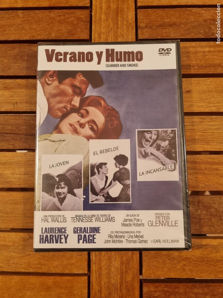 Cine: Verano y Humo - DVD nuevo - Summer and Smoke